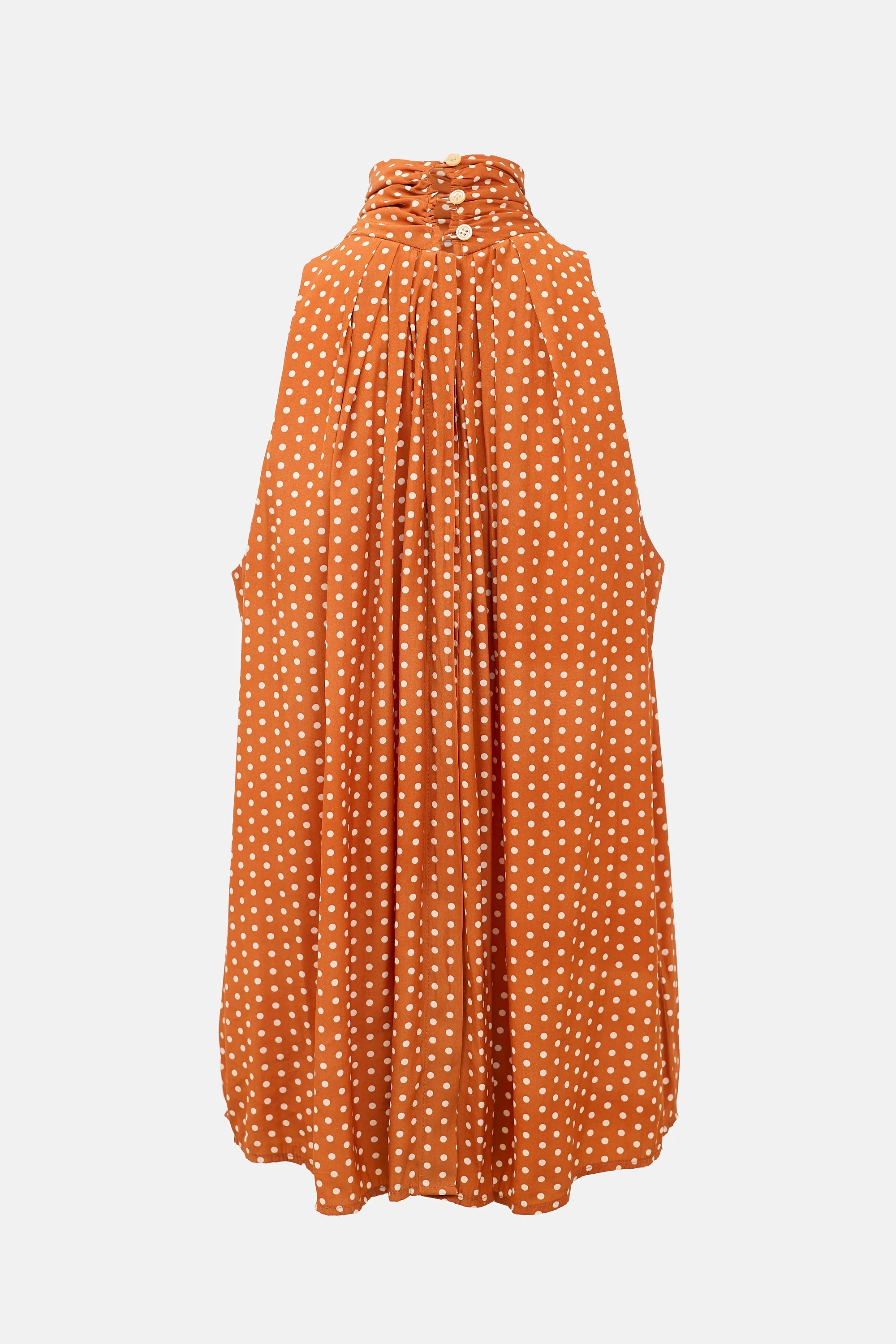 Polka Dot Drape Blouse sold by VSP Consignment product image thumbnail 2