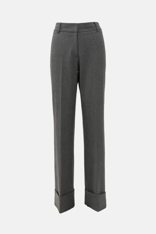 Wide Leg Cuffed Trouser sold by VSP Consignment