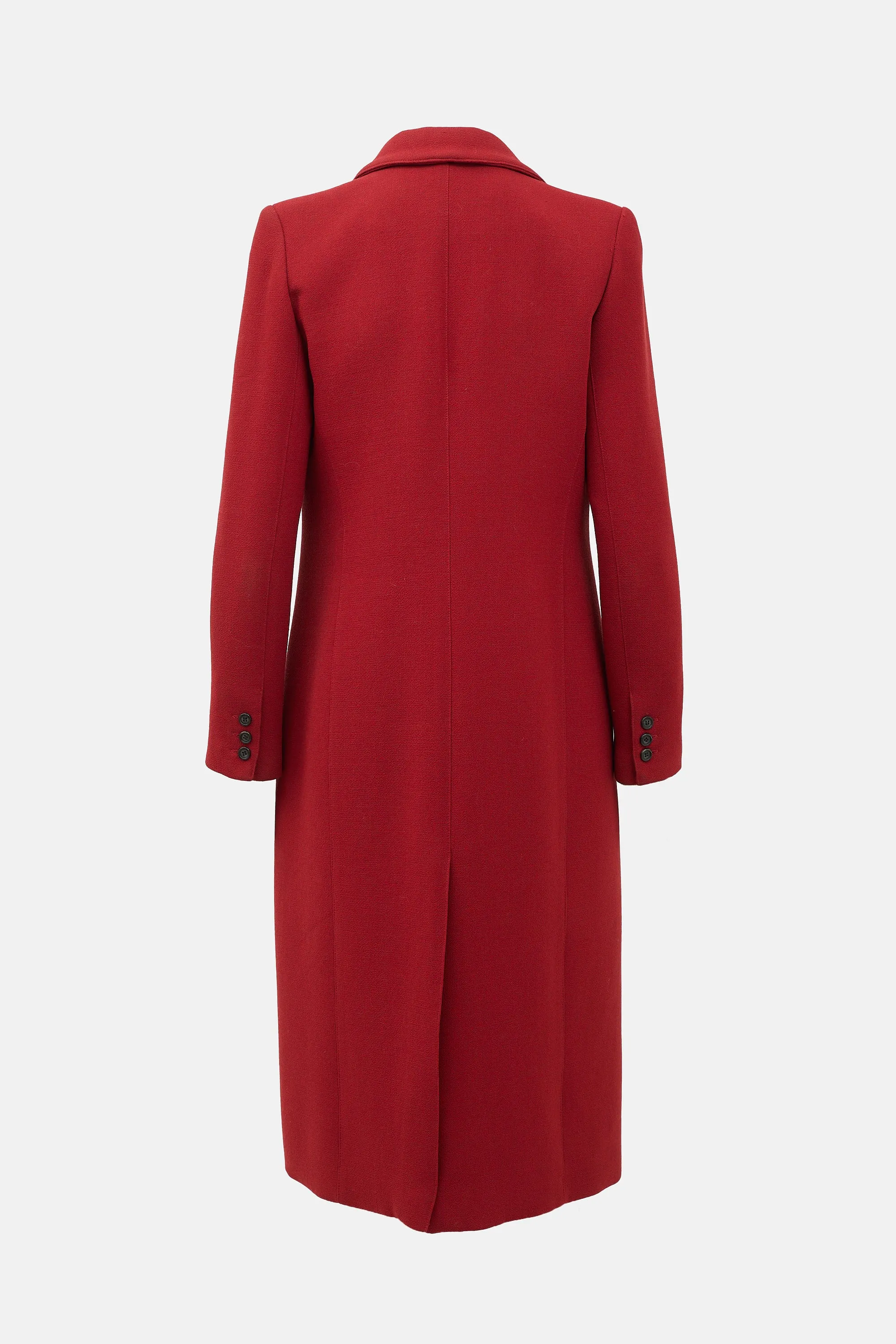 Wool Peaked Lapel Coat sold by VSP Consignment product image thumbnail 2