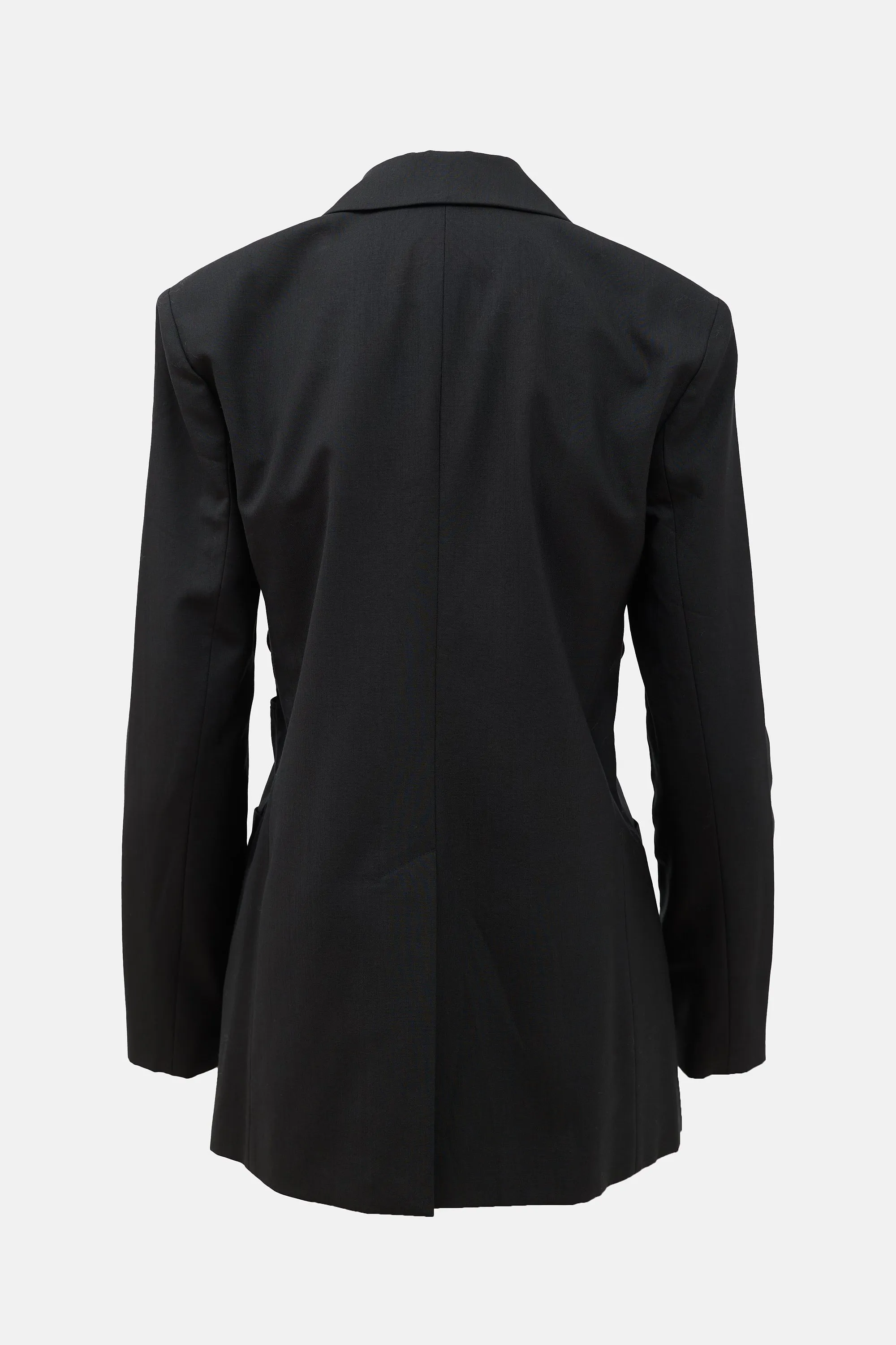 Wool Cut Out Blazer sold by VSP Consignment product image thumbnail 2