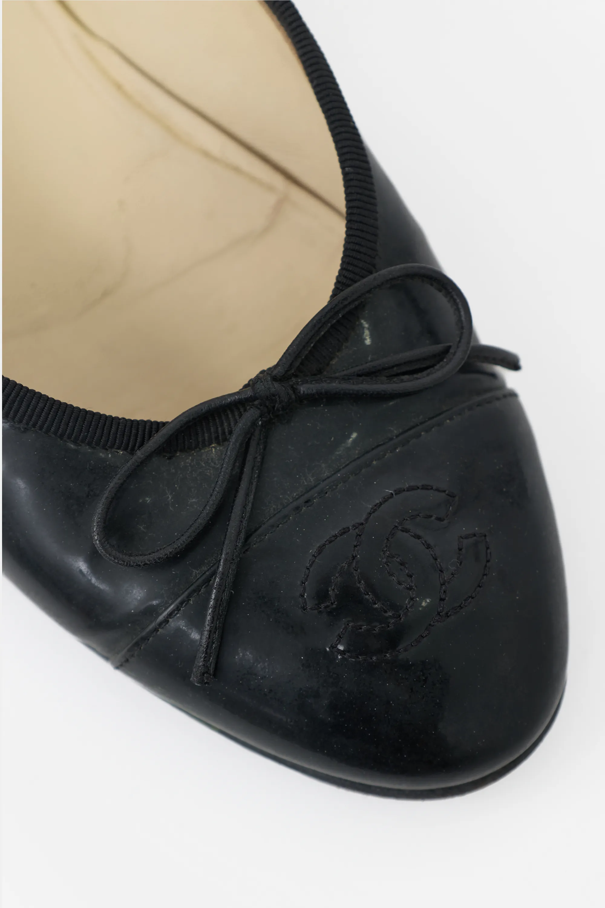 Patent CC Ballet Flat sold by VSP Consignment product image thumbnail 2