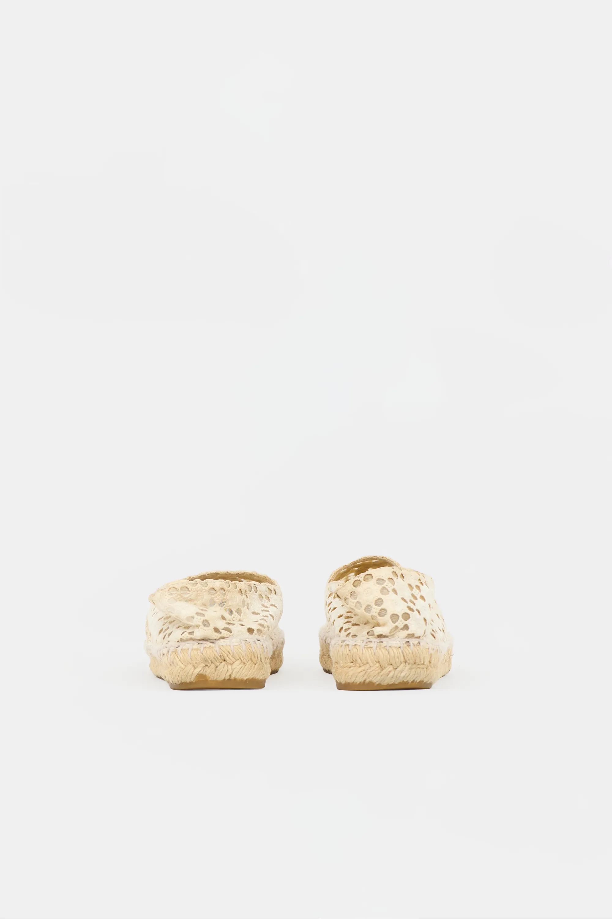 Eyelet CC Espadrille Flat sold by VSP Consignment product image thumbnail 5