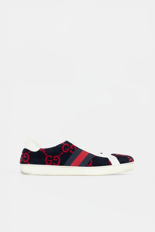 Terry GG Ace Sneaker made by Gucci