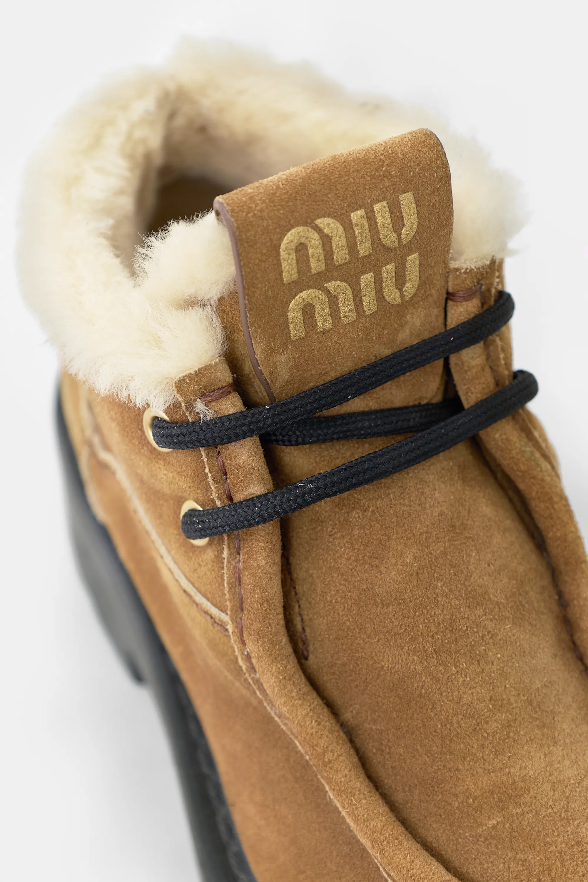 Suede & Shearling Boot sold by VSP Consignment product image thumbnail 2