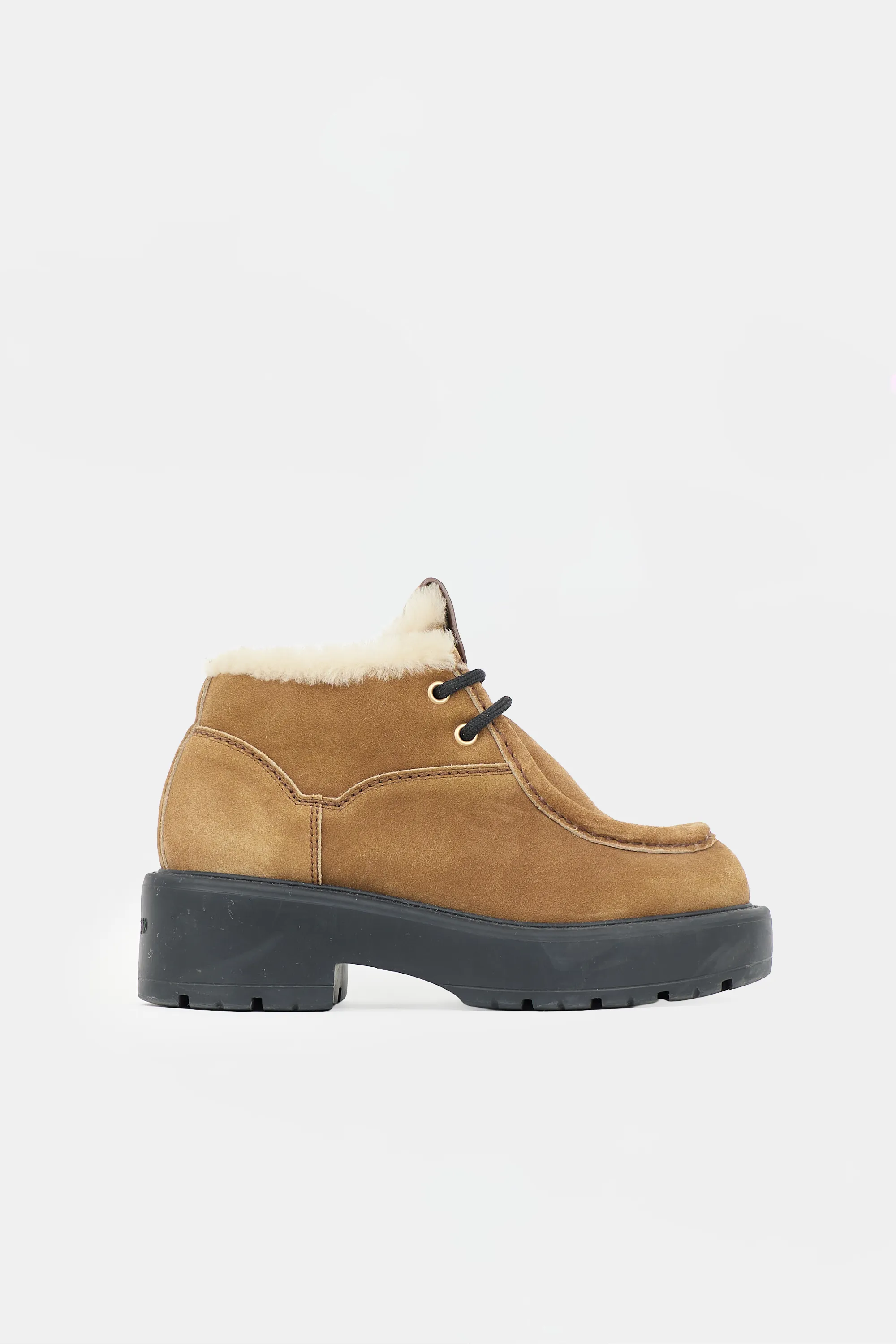 Suede & Shearling Boot sold by VSP Consignment