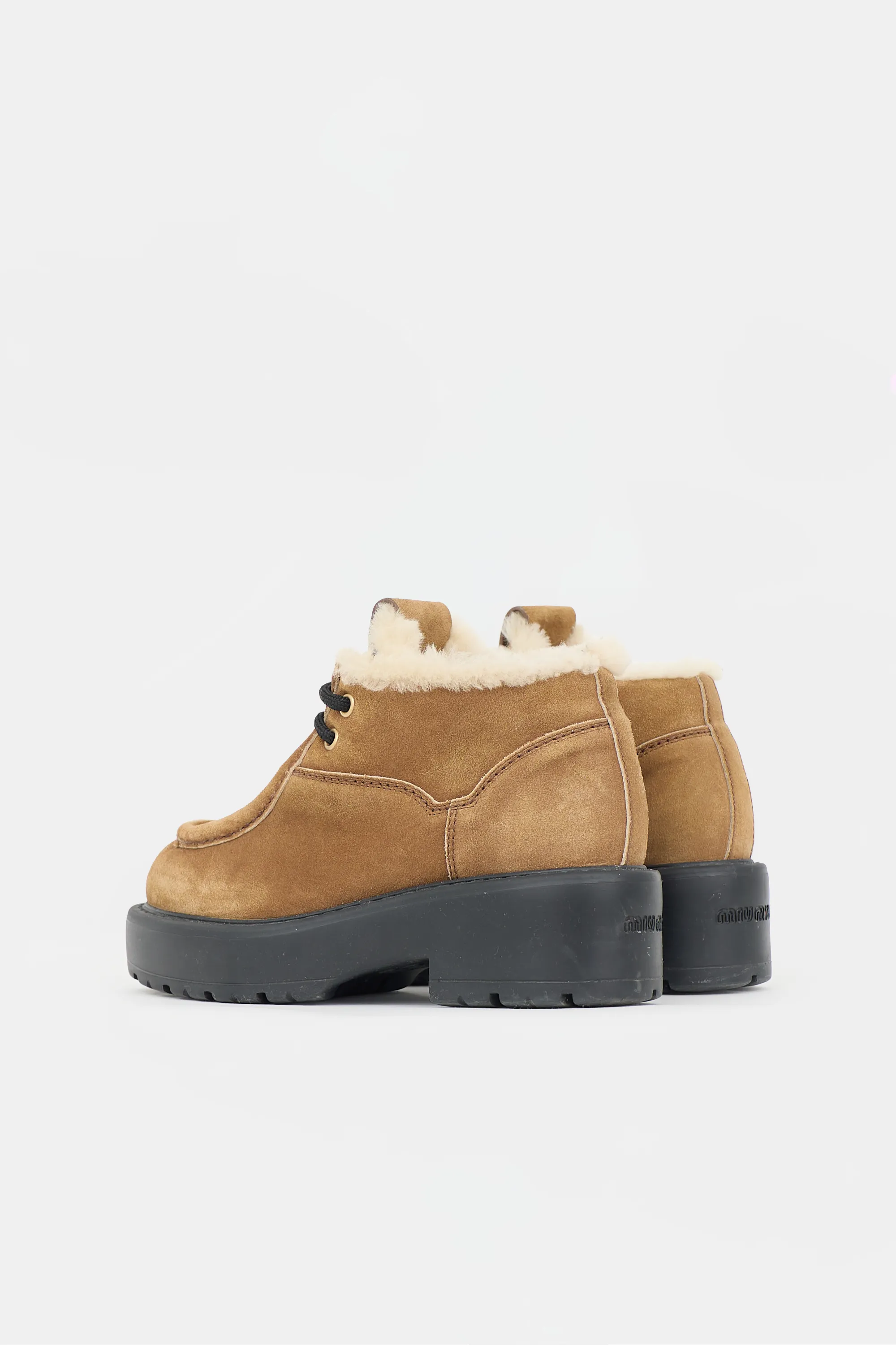 Suede & Shearling Boot sold by VSP Consignment product image thumbnail 5