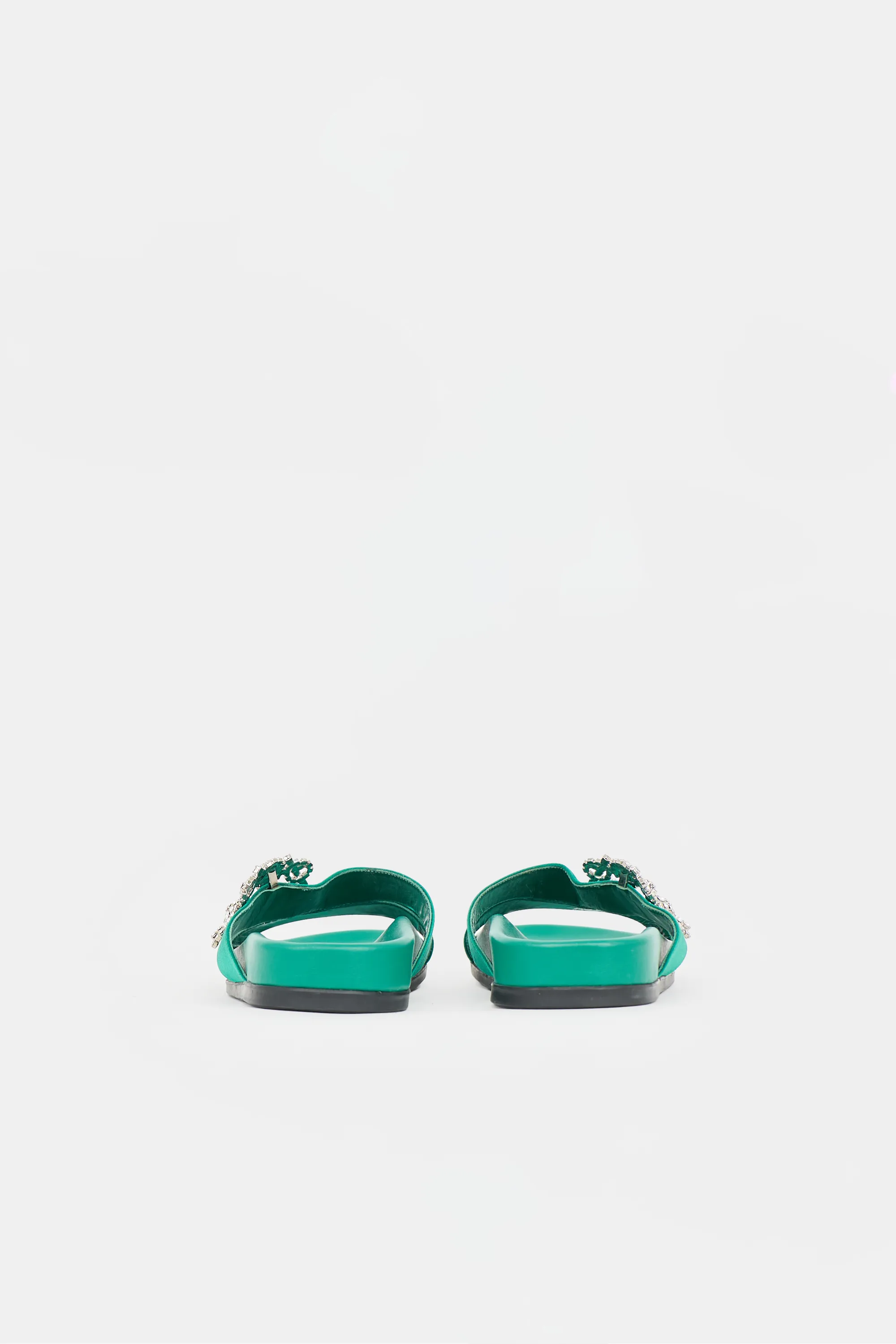 Satin Chilanghi Embellished Sandal sold by VSP Consignment product image thumbnail 4