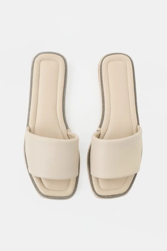 Leather Monili Trim Sandal sold by VSP Consignment