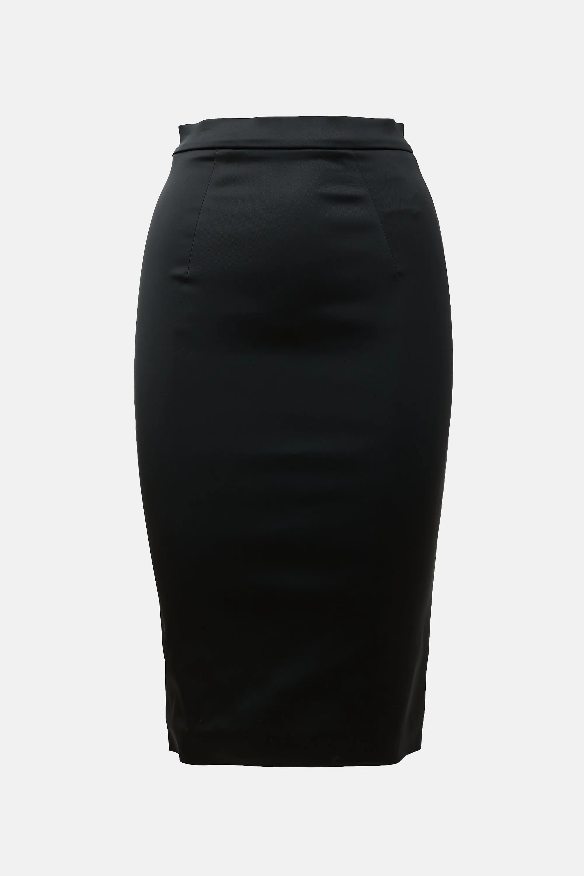 Satin Pencil Skirt sold by VSP Consignment