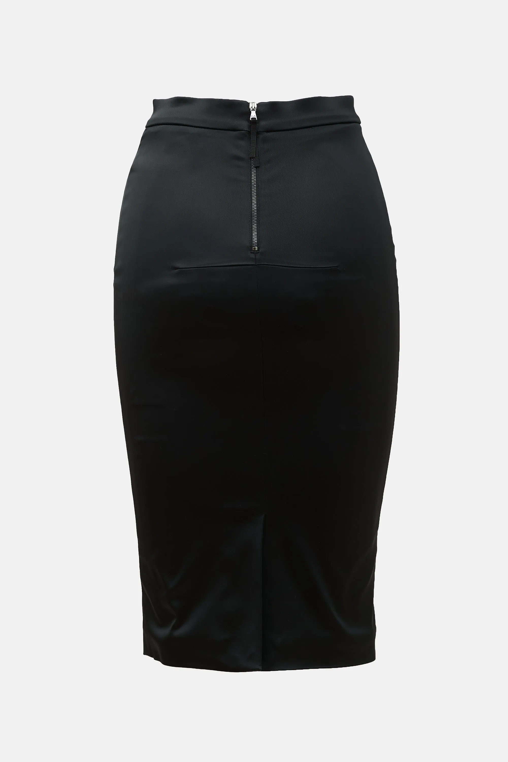 Satin Pencil Skirt sold by VSP Consignment product image thumbnail 2