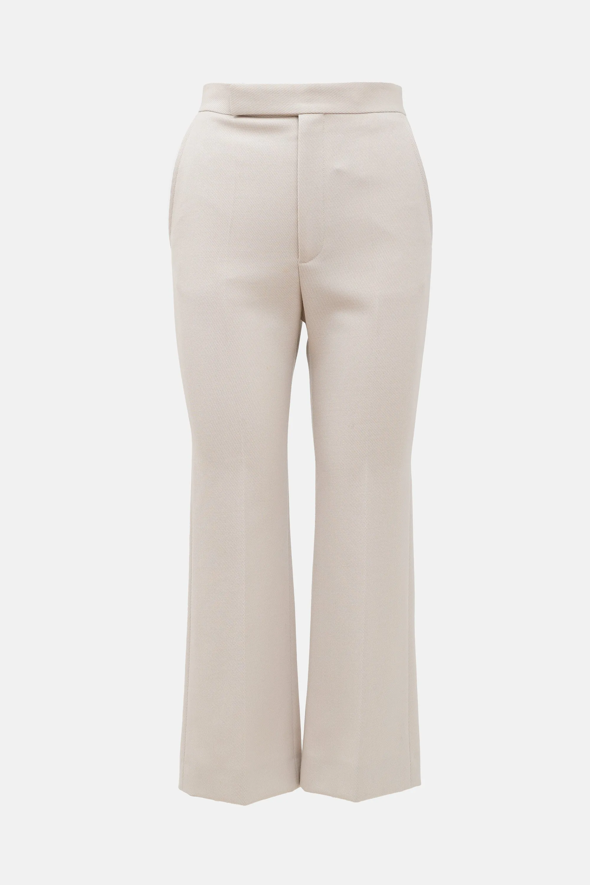 Wool Twill Bootcut Trouser sold by VSP Consignment