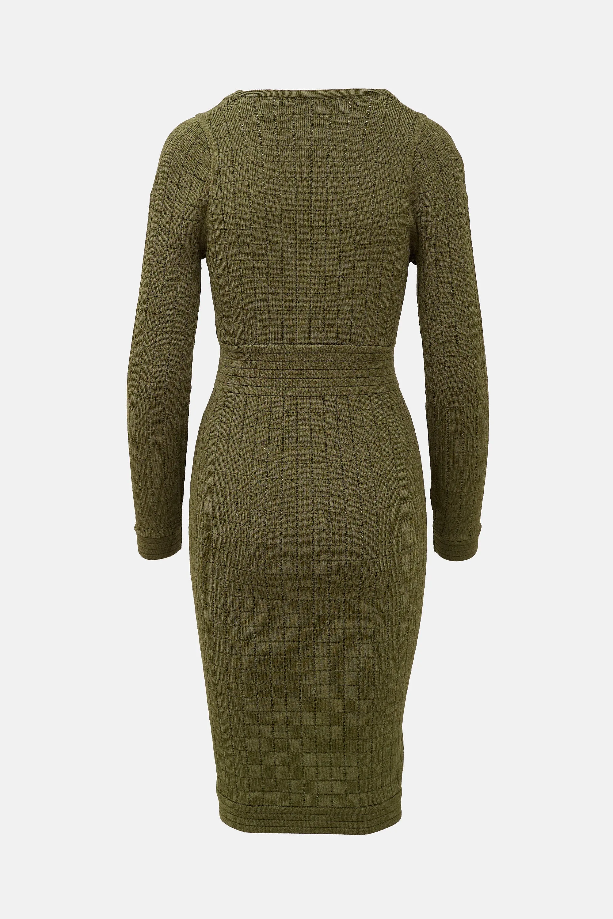 Pointelle Knit Zip Dress sold by VSP Consignment product image thumbnail 2