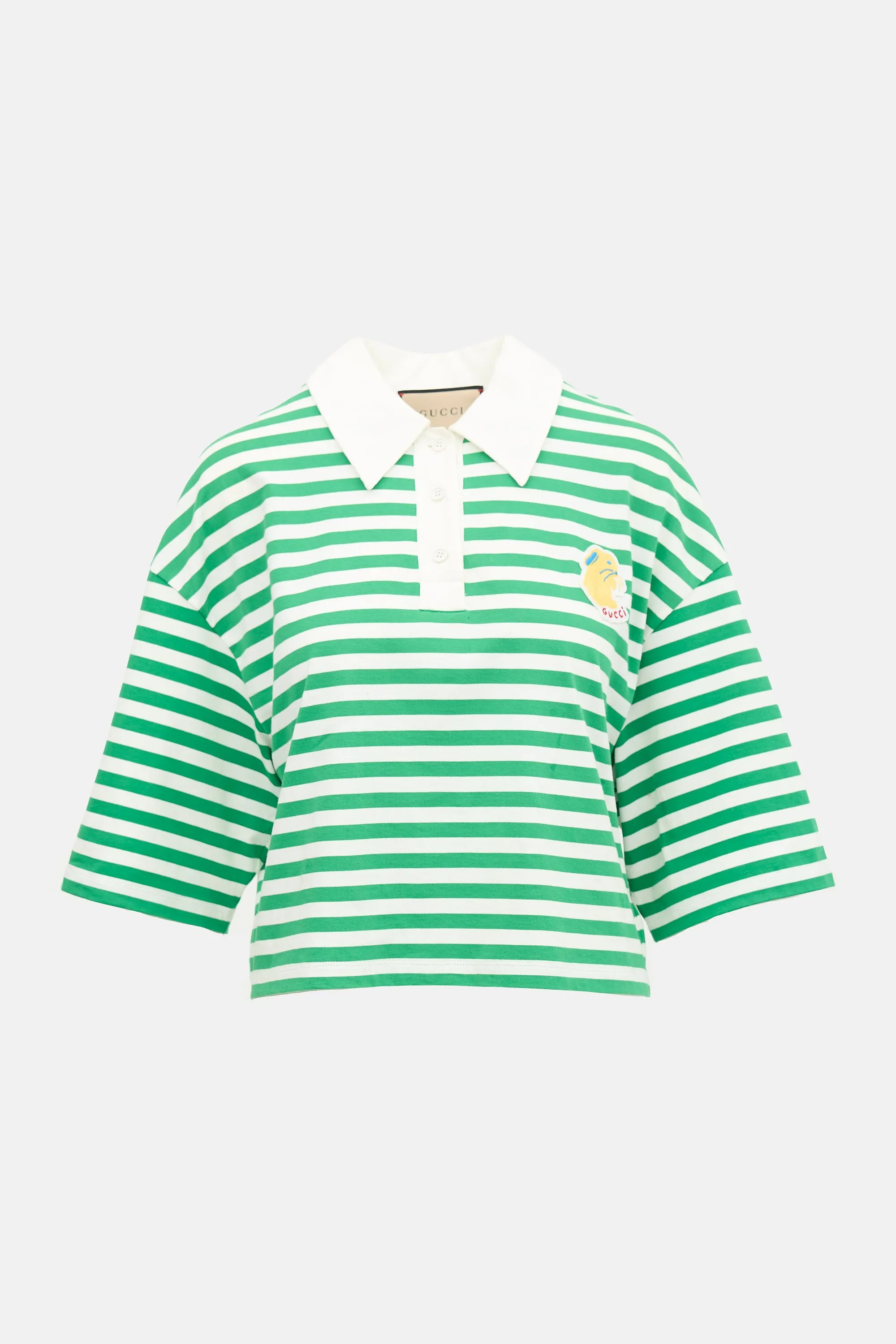 Stripe Logo Polo sold by VSP Consignment