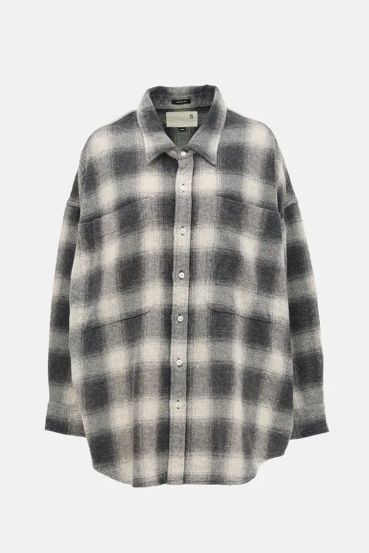 Ombre Plaid Shirt sold by VSP Consignment