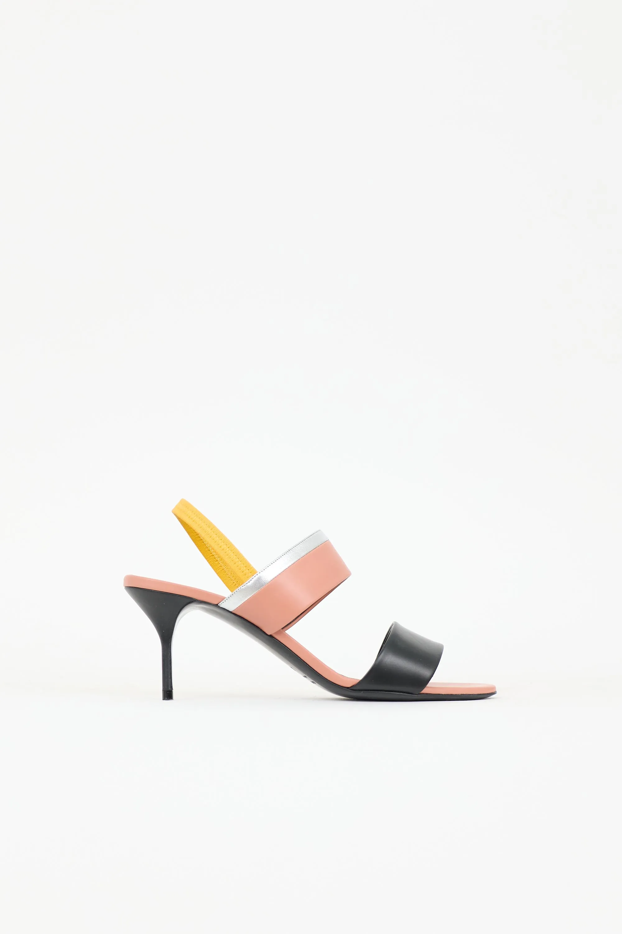 Leather Alpha Party Sandal sold by VSP Consignment