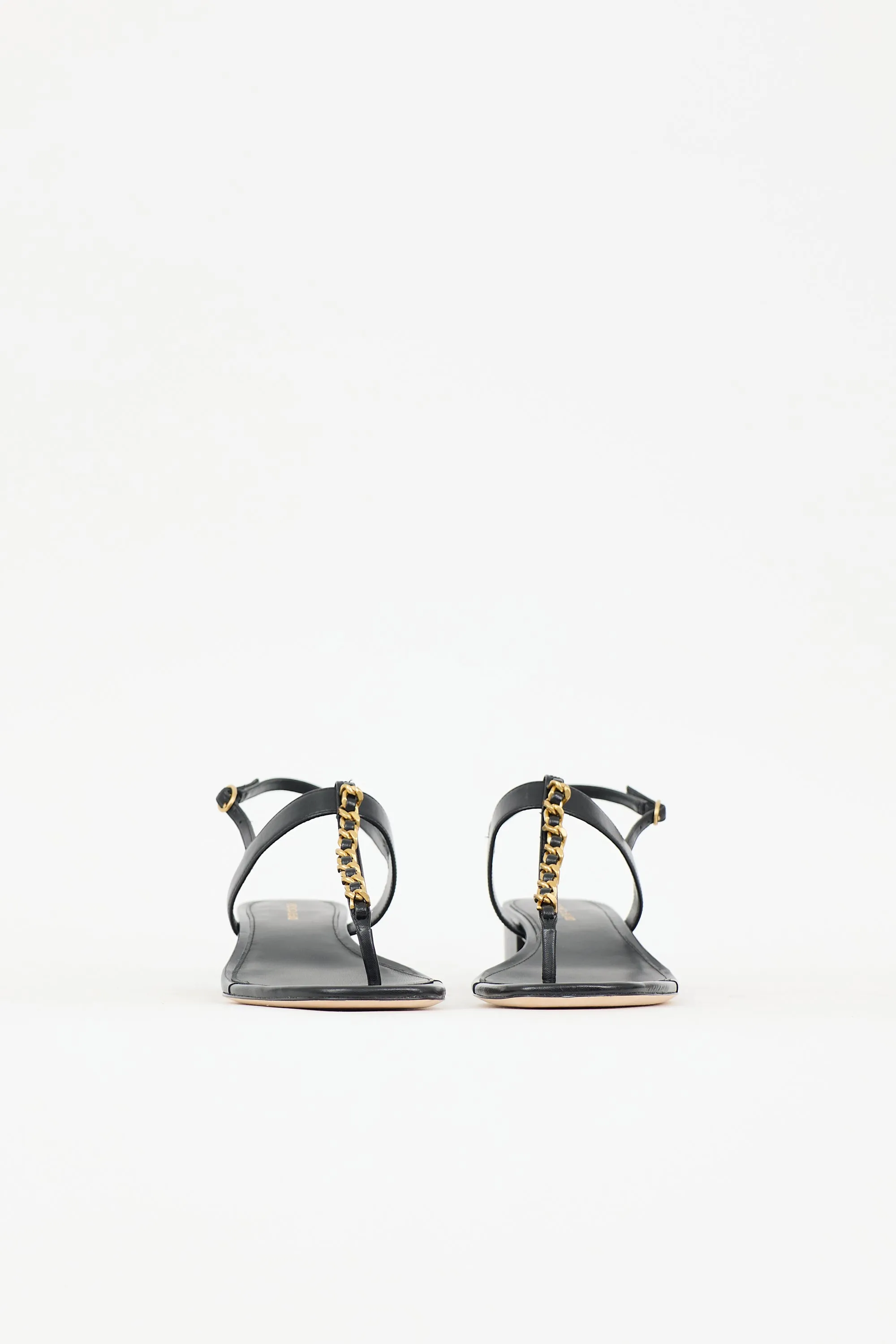 Leather Chain Link Andie Sandal sold by VSP Consignment product image thumbnail 3