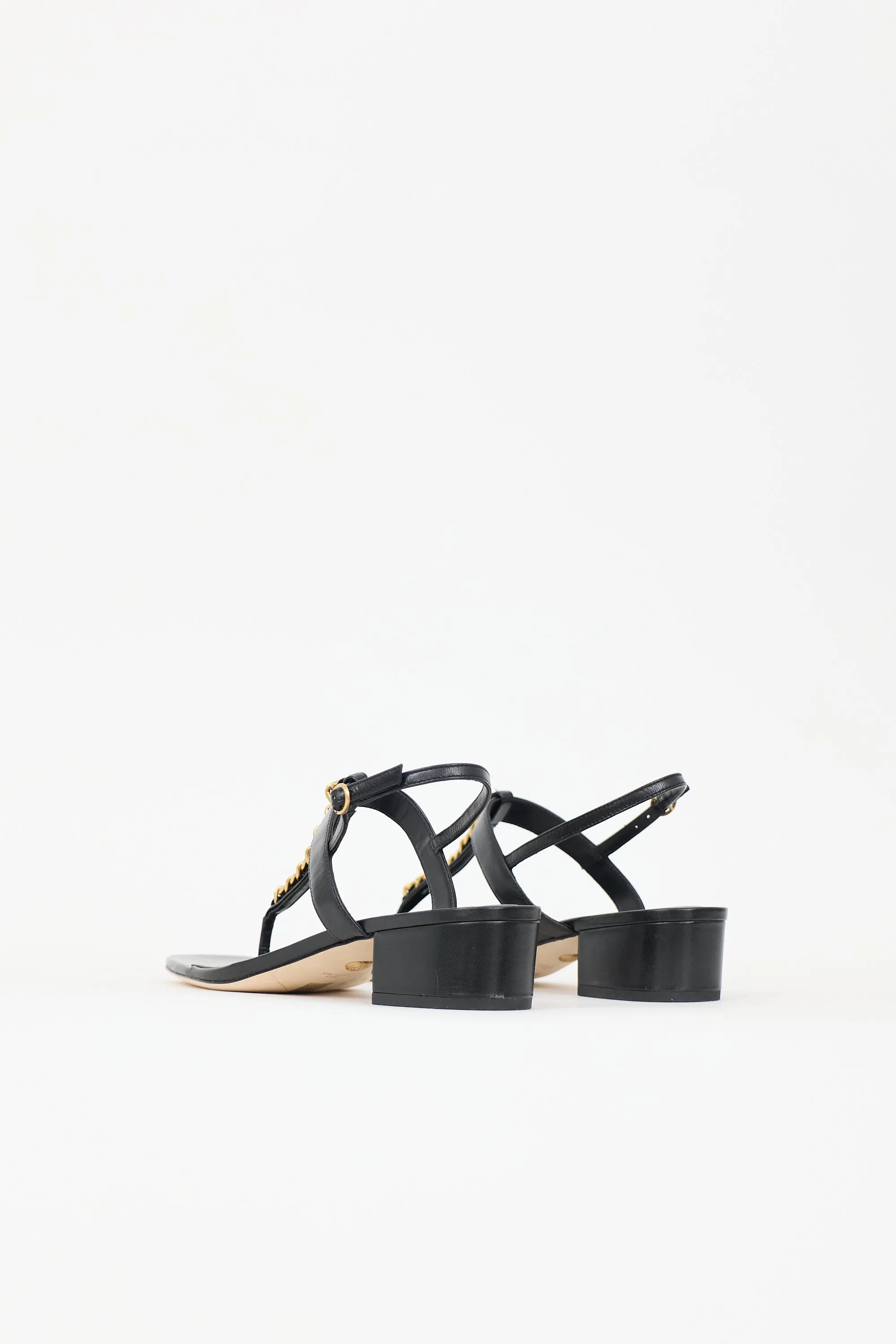 Leather Chain Link Andie Sandal sold by VSP Consignment product image thumbnail 4