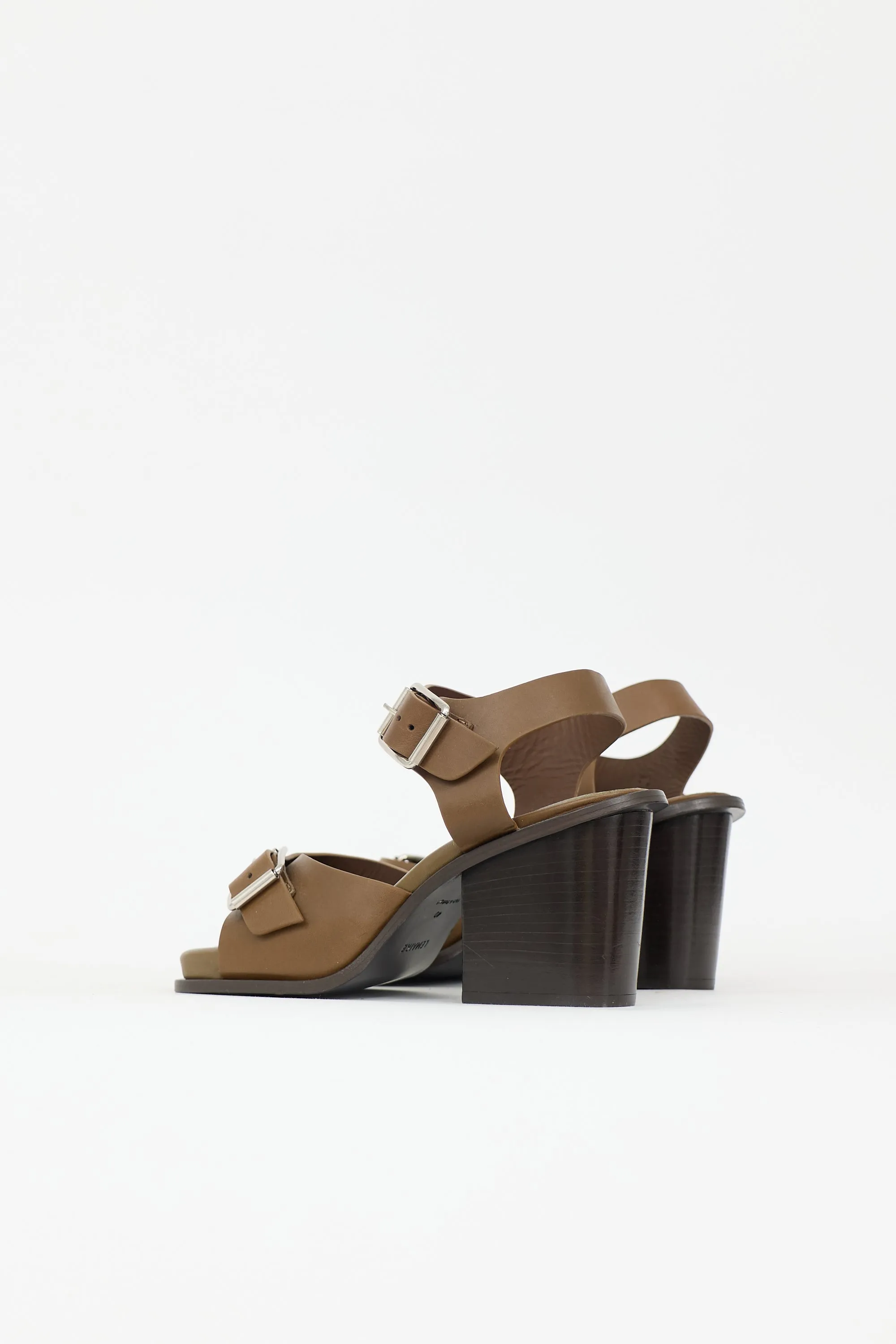 Leather Buckle Sandal sold by VSP Consignment product image thumbnail 4