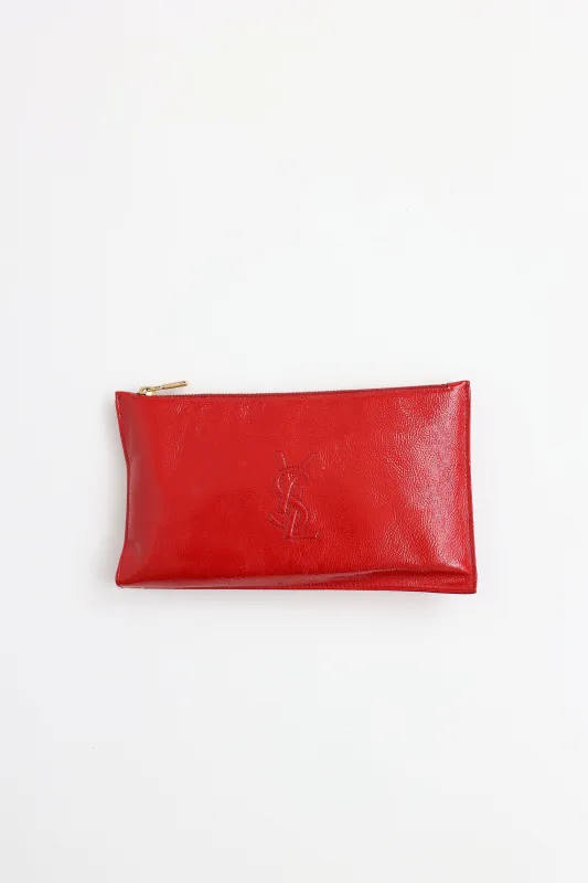 Patent Belle De Jour Pouch sold by VSP Consignment
