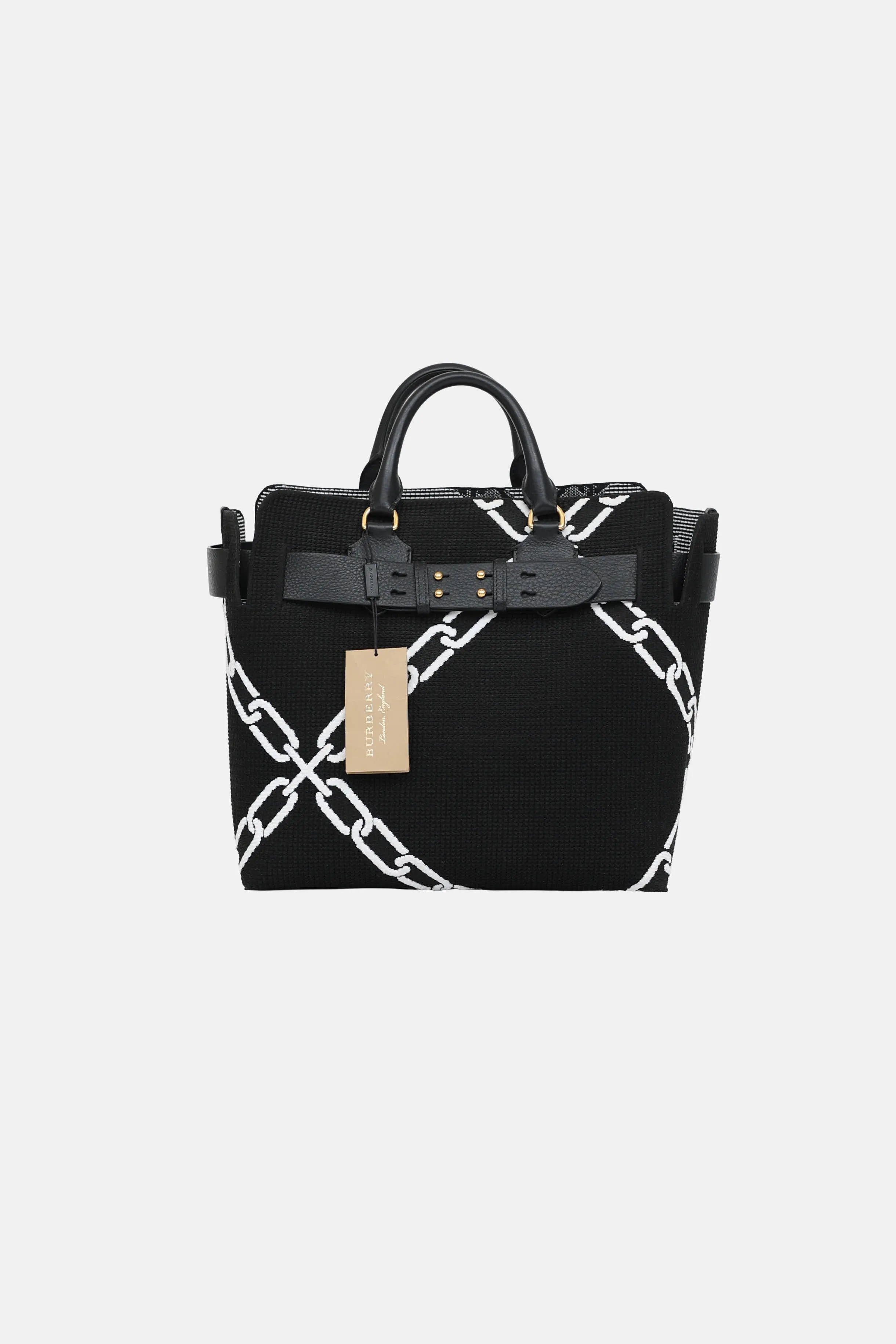 Woven Belt Tote Bag sold by VSP Consignment