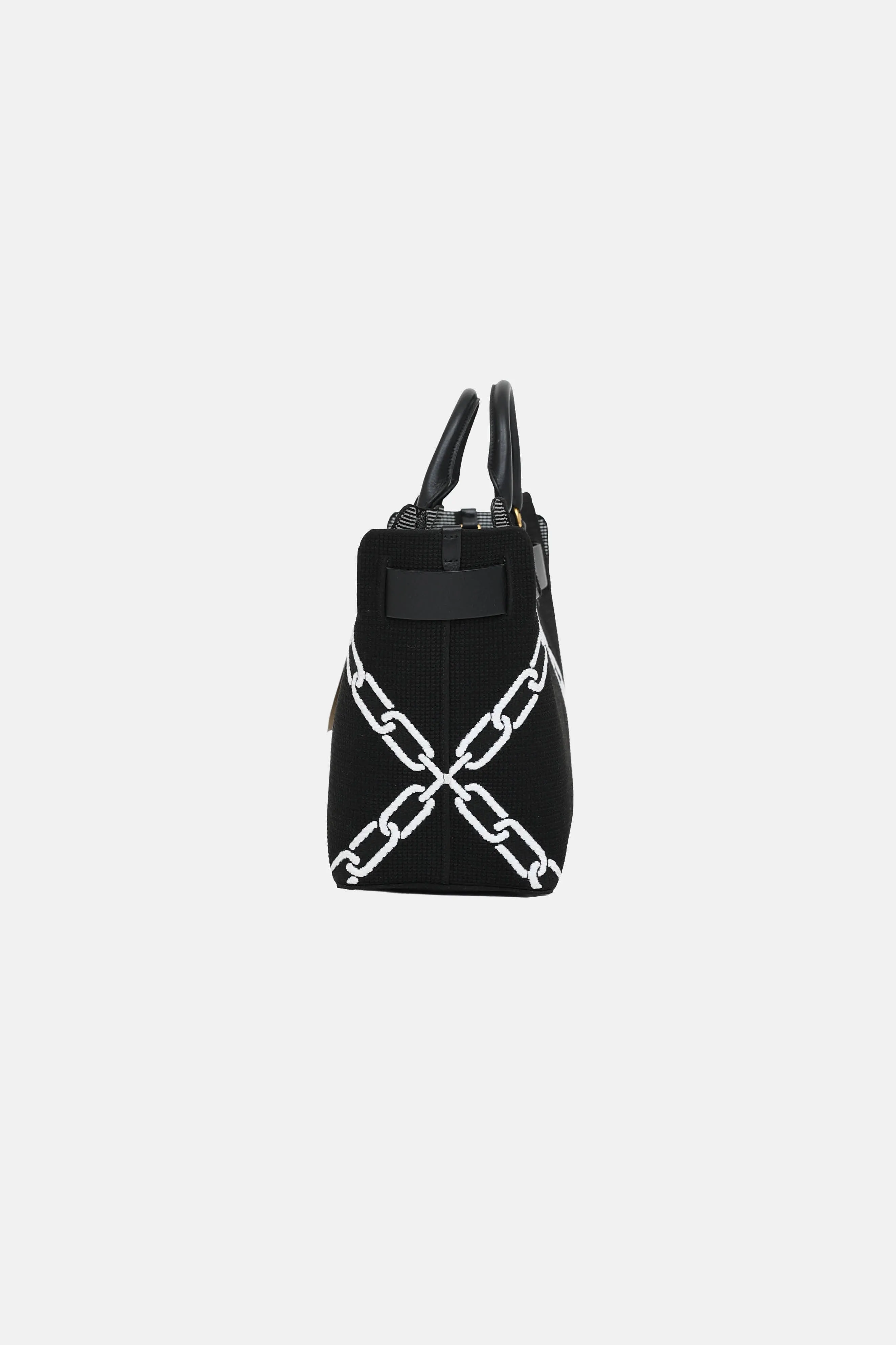 Woven Belt Tote Bag sold by VSP Consignment product image thumbnail 3
