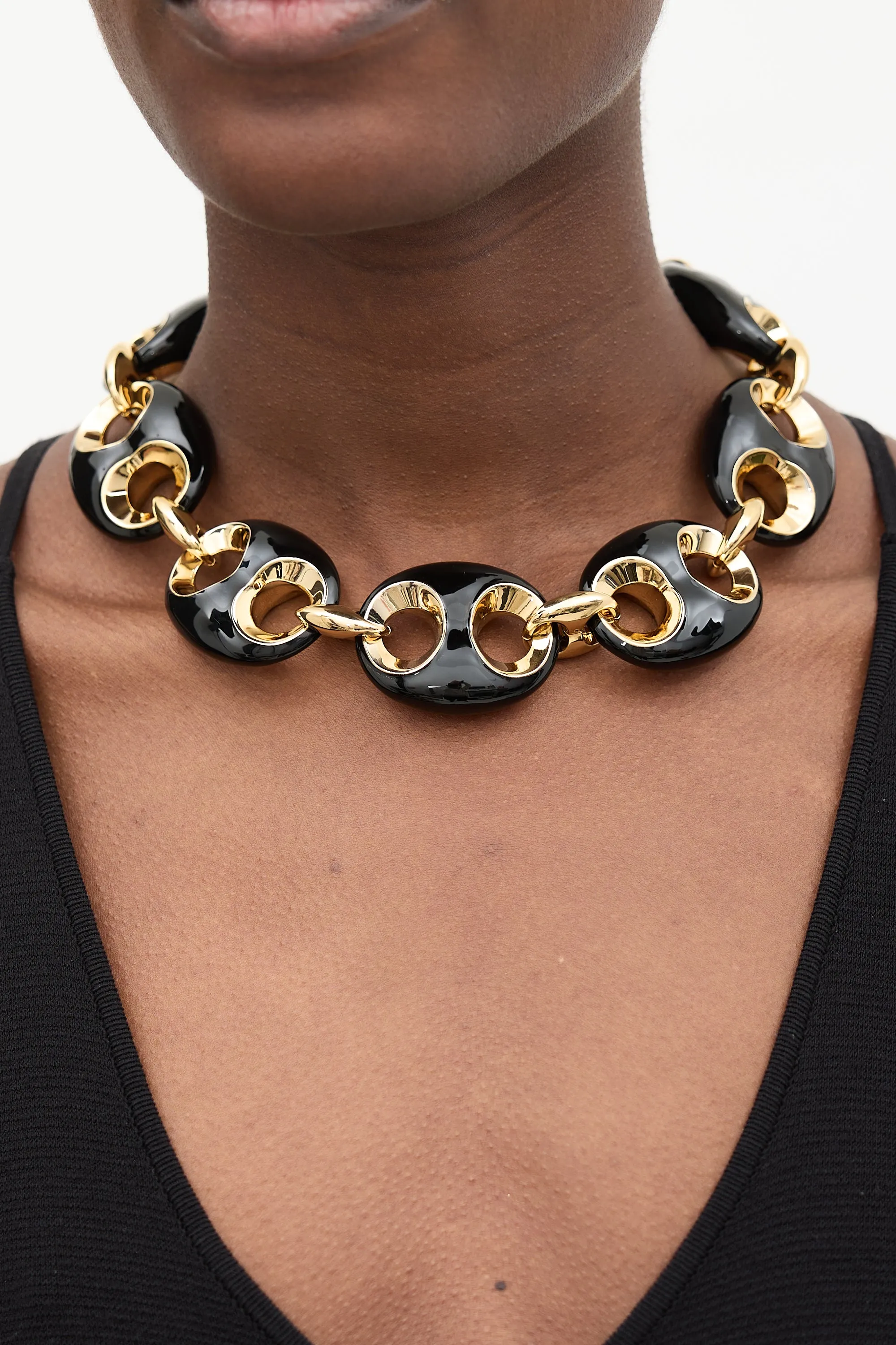Spring 2024 Enamelled Marina Chain Neckline sold by VSP Consignment