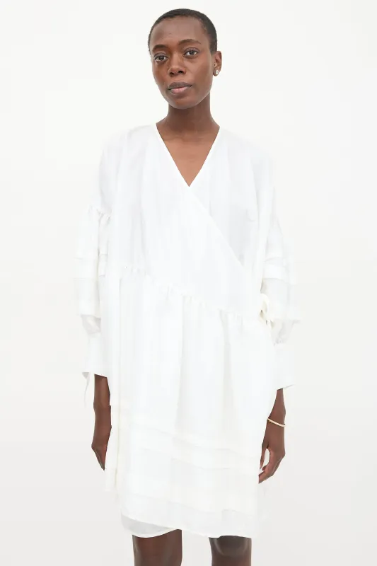 Amalie Wrap Dress made by Cecilie Bahnsen