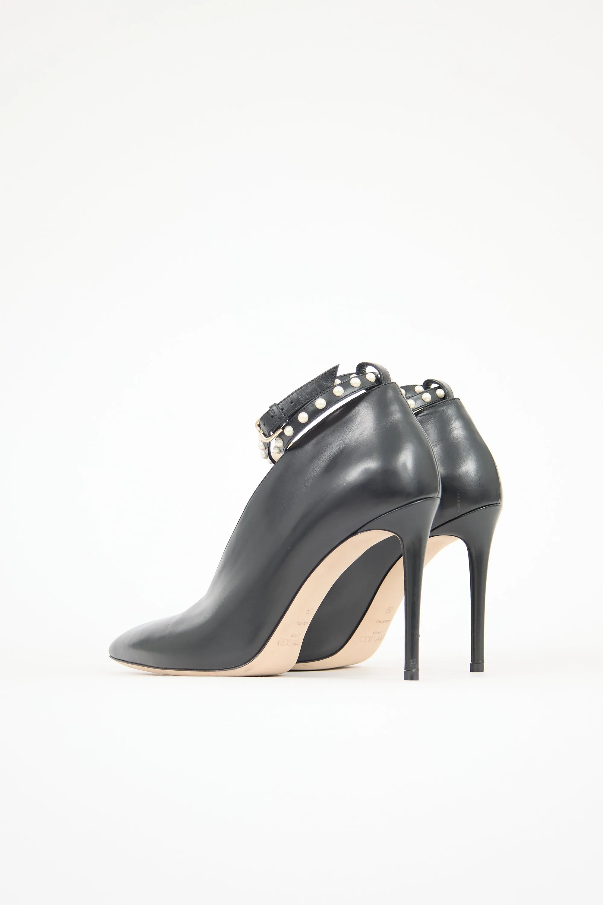 Leather Lark 100 Heel sold by VSP Consignment product image thumbnail 4