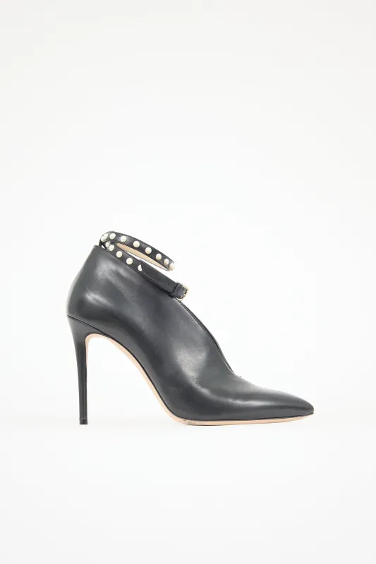 Leather Lark 100 Heel made by Jimmy Choo