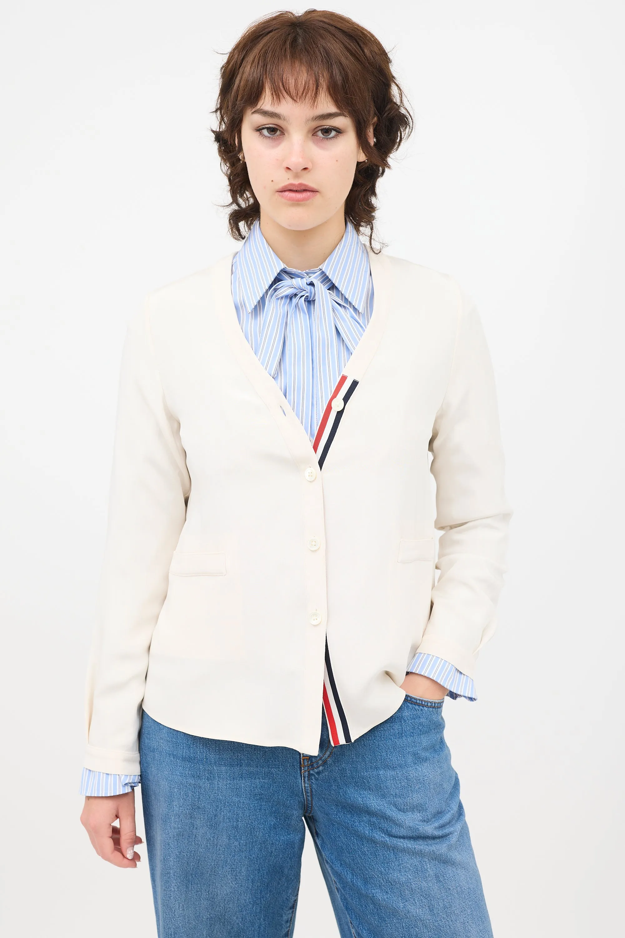 Silk Cardigan sold by VSP Consignment