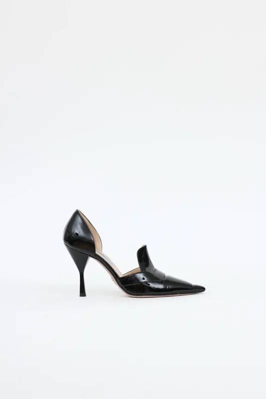 Patent Loafer Pump sold by VSP Consignment