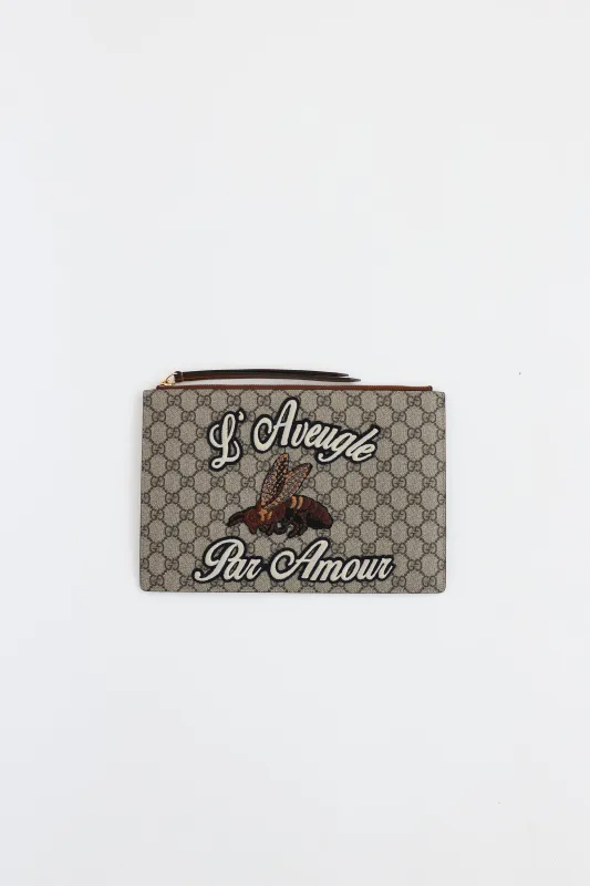 GG Supreme L'Aveugle Par Armour Pouch sold by VSP Consignment
