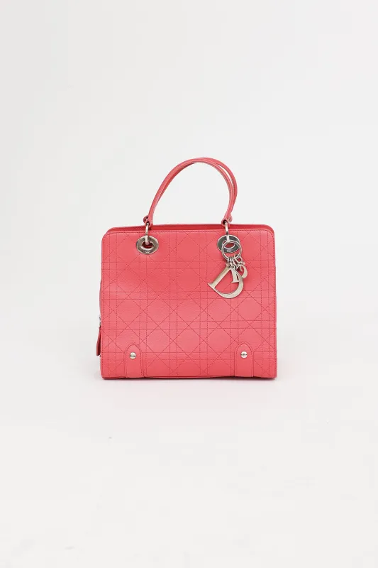 2005 Small Cannage Lock Soft Lady Dior  Bag made by Dior