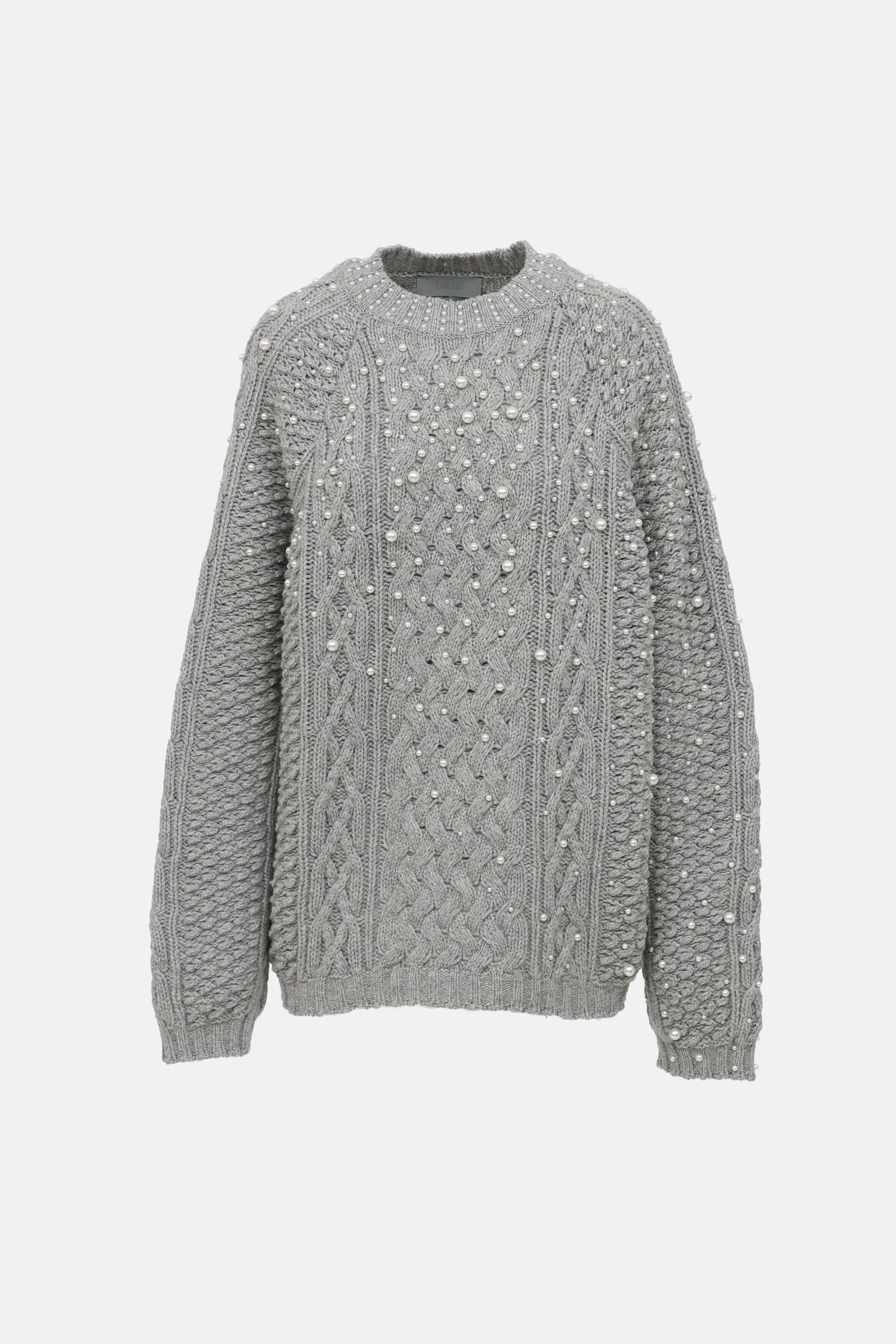 Dior X ERL Cableknit PearL Sweater sold by VSP Consignment