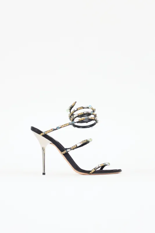 Embellished Wrap Sandal sold by VSP Consignment