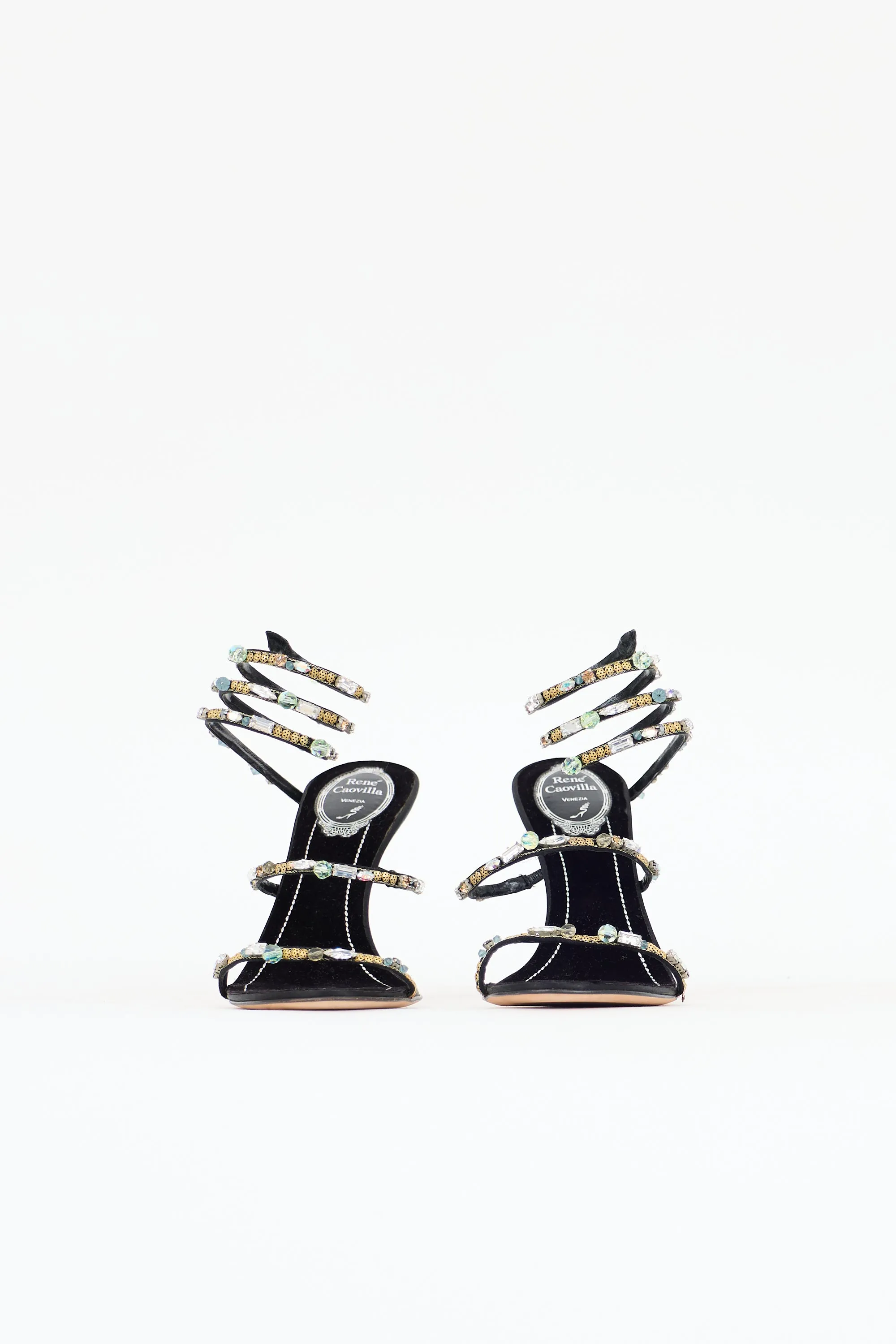 Embellished Wrap Sandal sold by VSP Consignment product image thumbnail 3