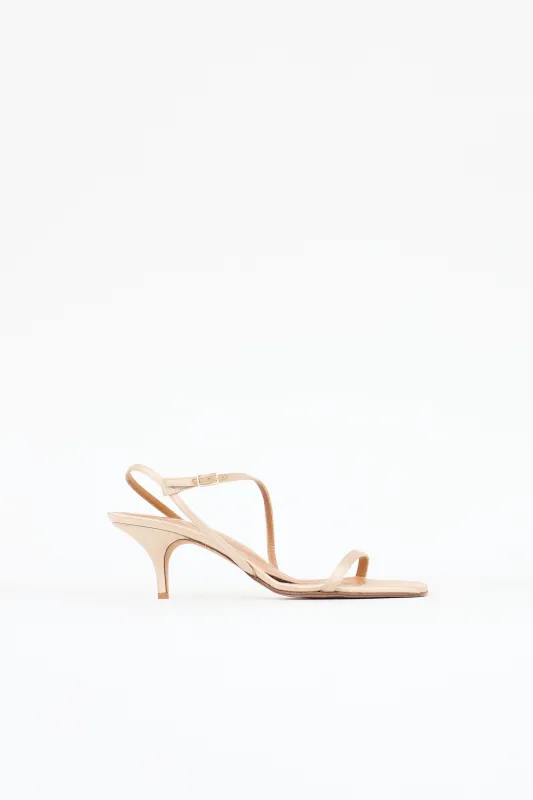 Satin Hugo Sandal sold by VSP Consignment