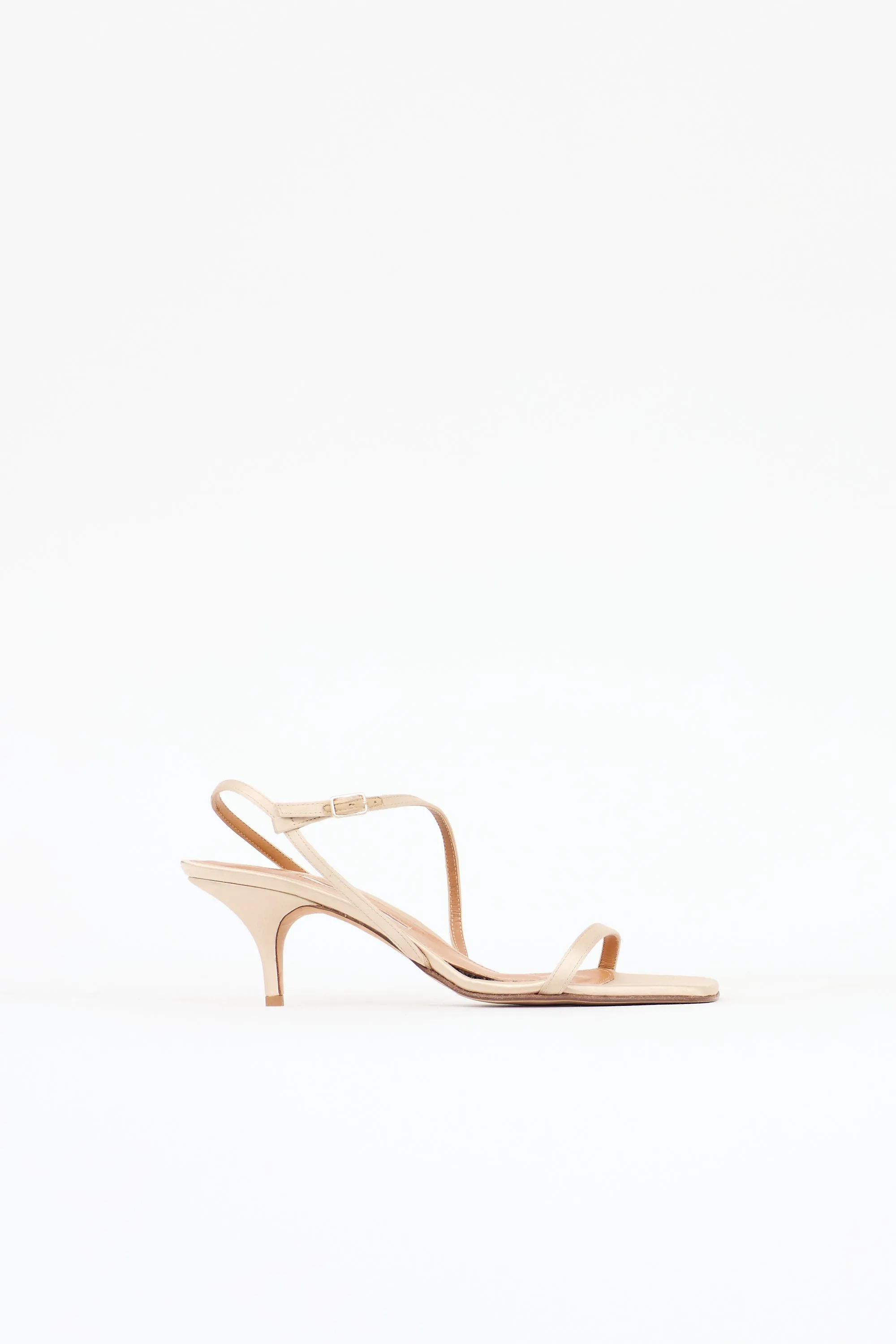 Satin Hugo Sandal sold by VSP Consignment