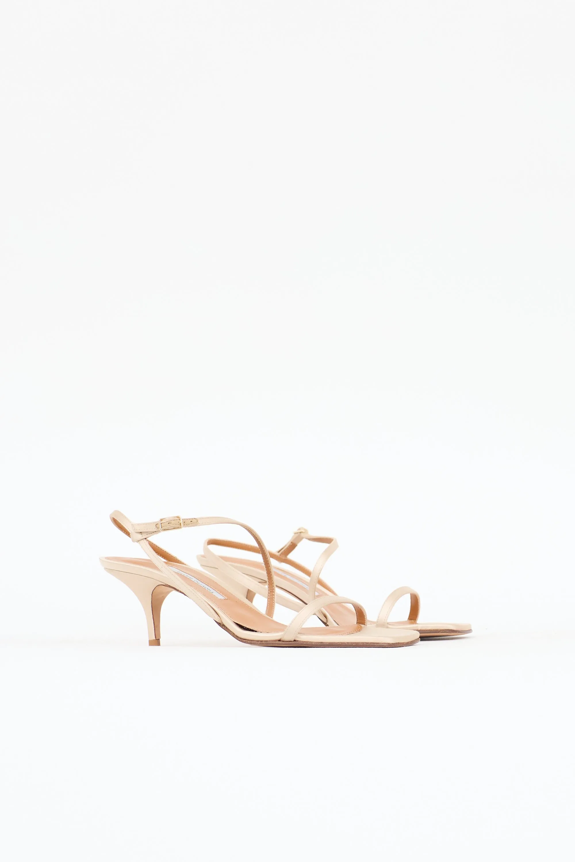 Satin Hugo Sandal sold by VSP Consignment product image thumbnail 2