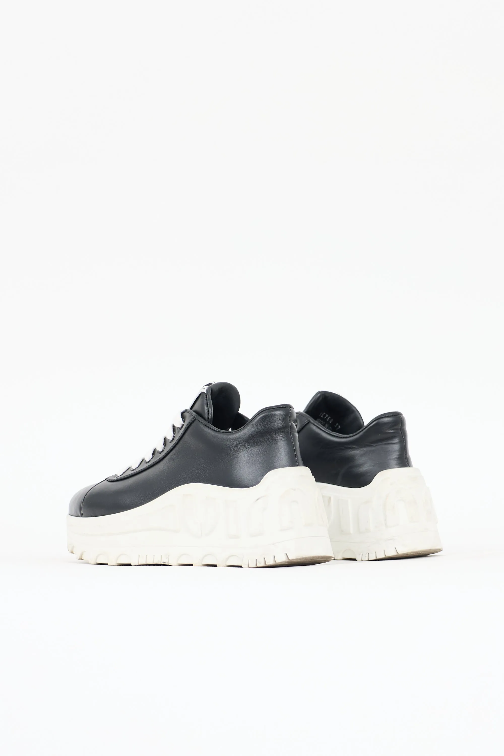 Leather Platform Sneaker sold by VSP Consignment product image thumbnail 4