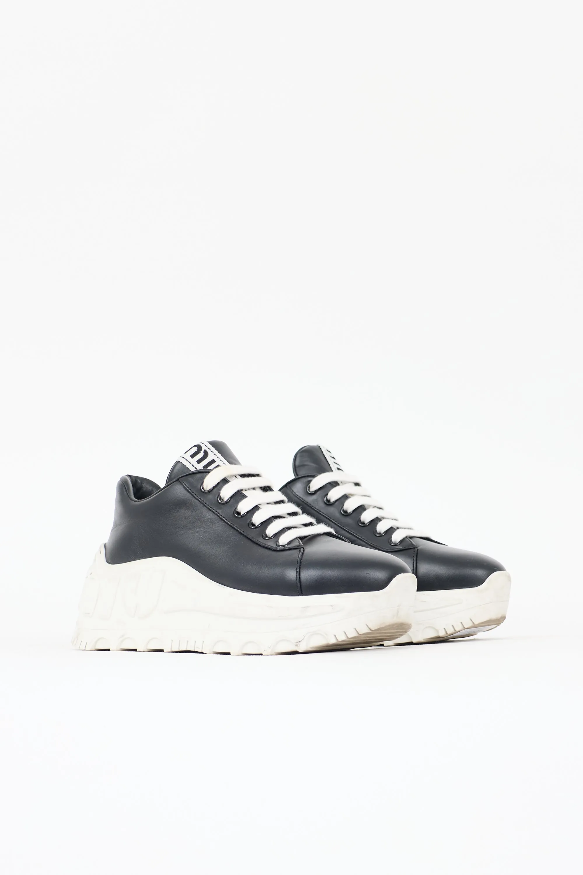 Leather Platform Sneaker sold by VSP Consignment product image thumbnail 2