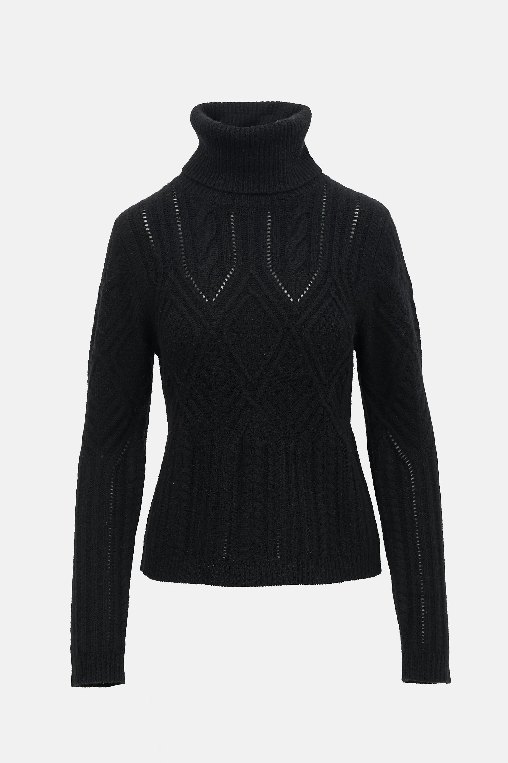 Cashmere Cable Knit Sweater sold by VSP Consignment