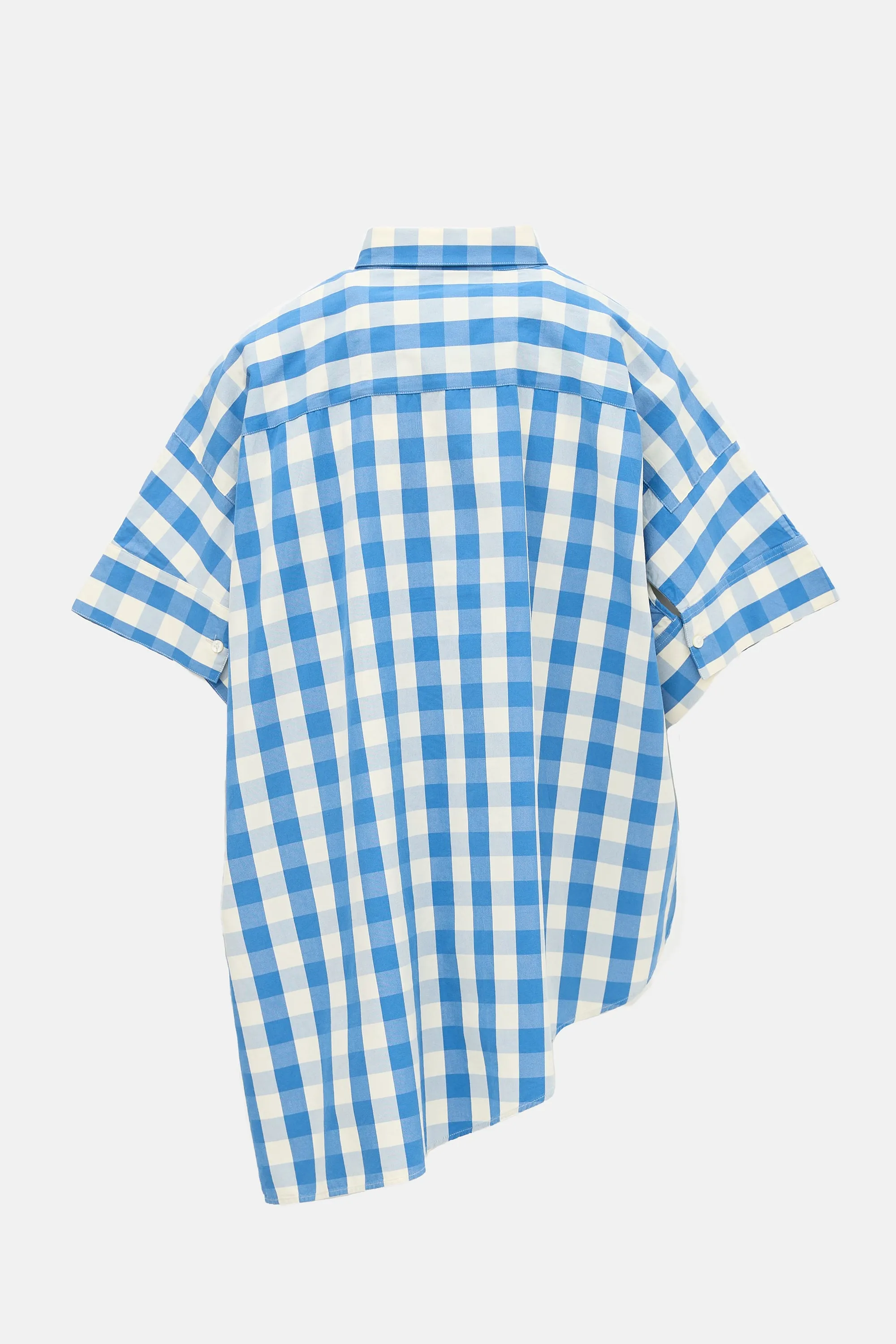 Asymmetrical Plaid Shirt sold by VSP Consignment product image thumbnail 2