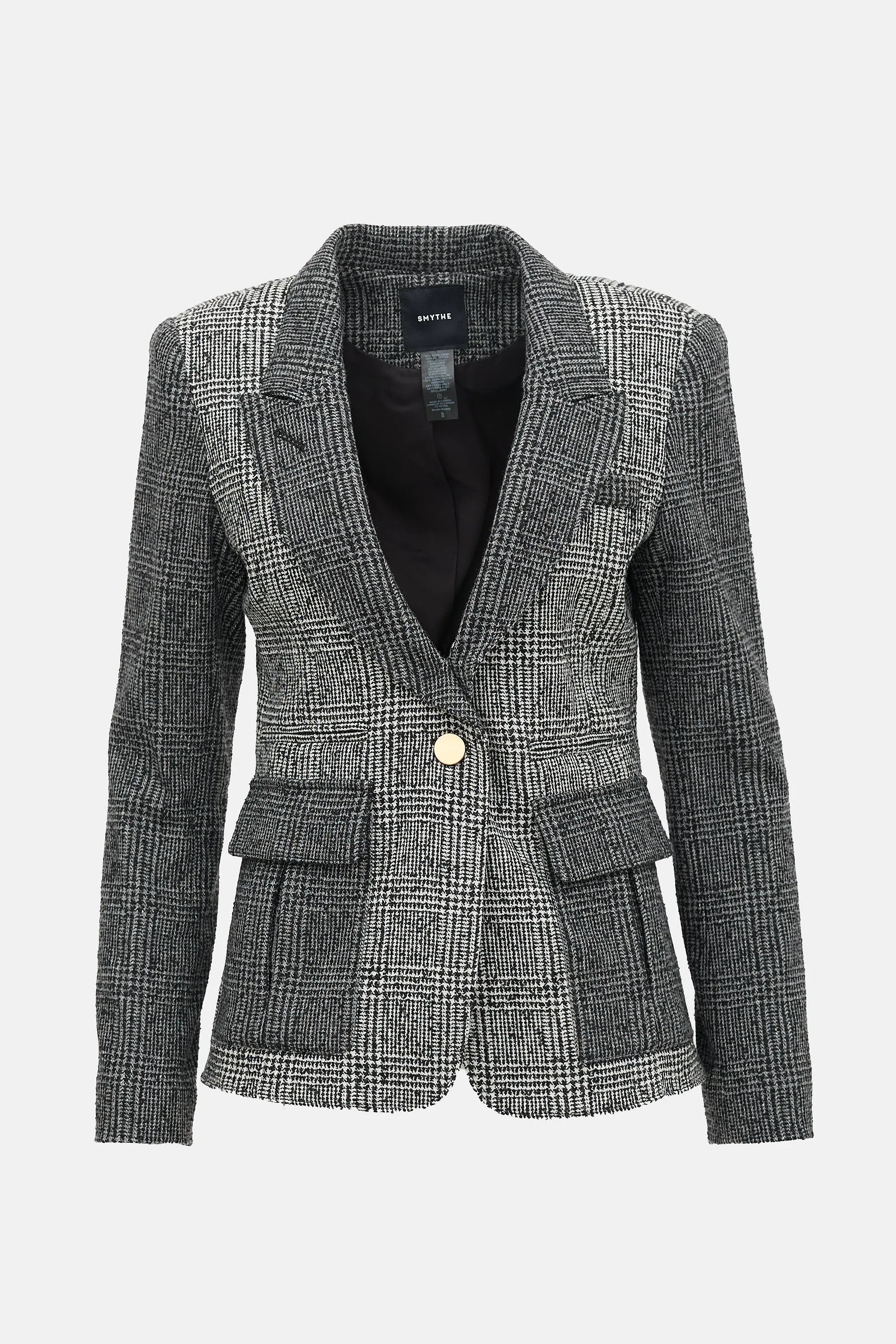 Mixed Plaid Blazer sold by VSP Consignment