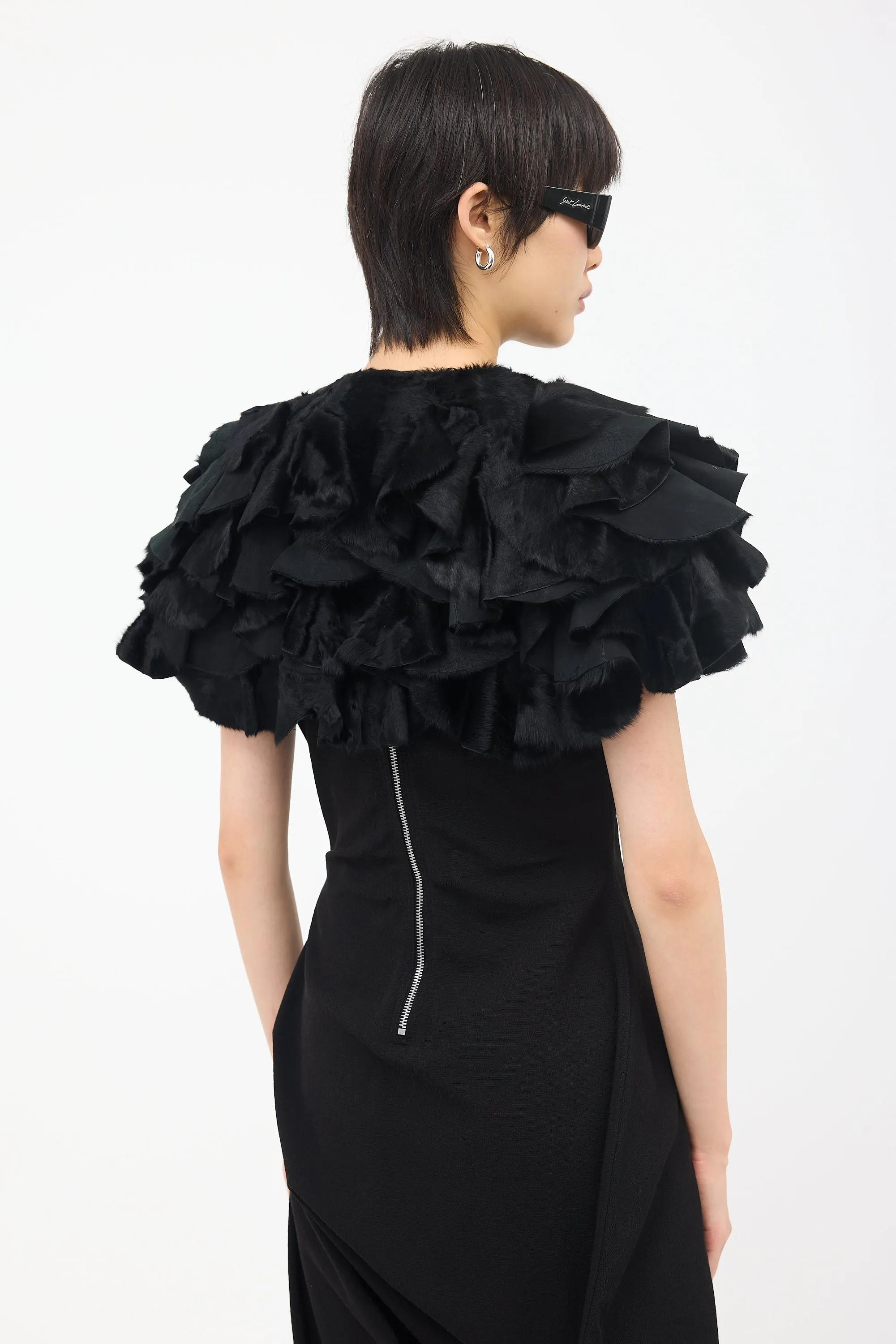 Ruffled Fur Bolero sold by VSP Consignment product image thumbnail 4