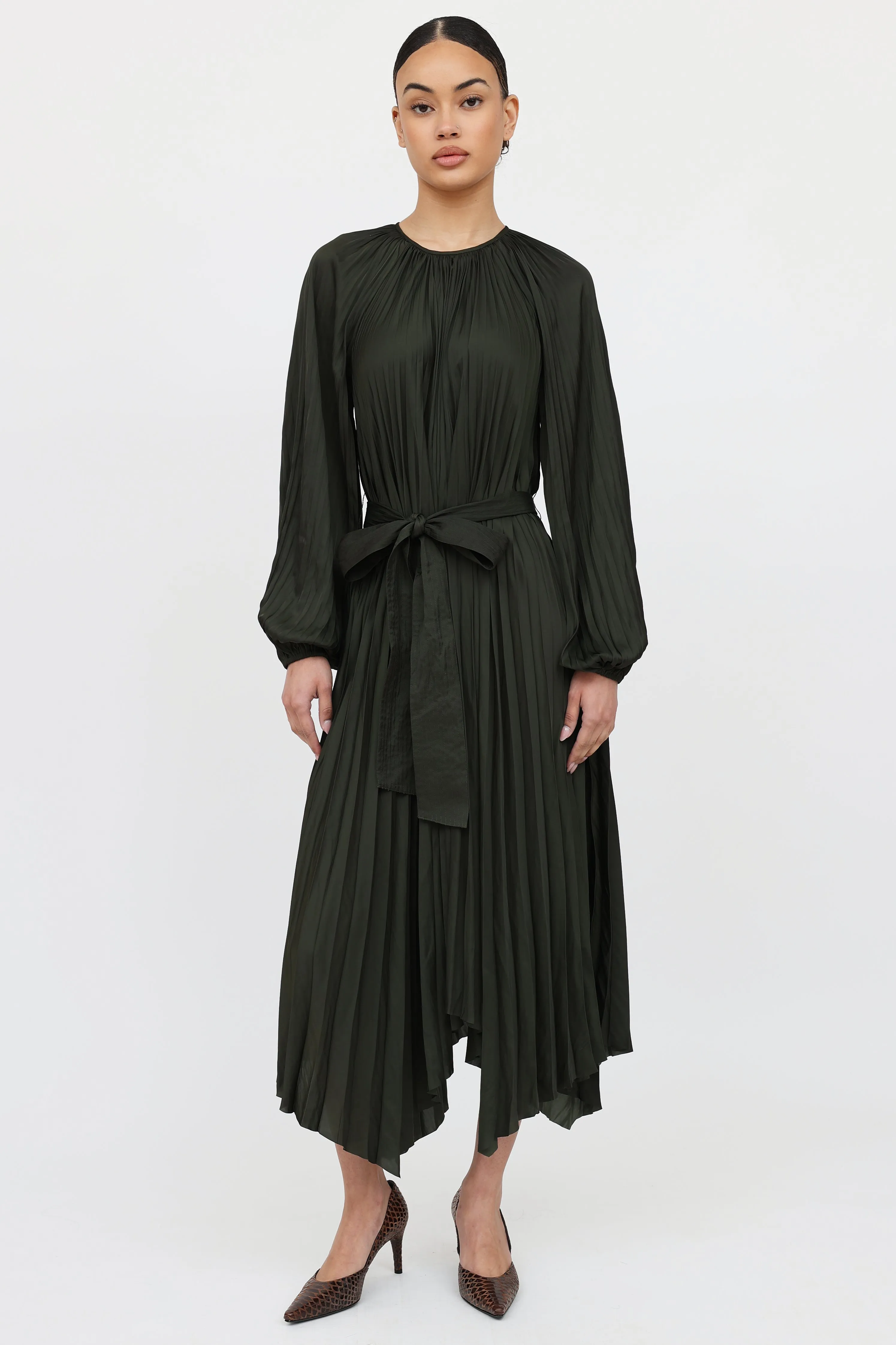 Pleated Yalena Maxi Dress sold by VSP Consignment product image thumbnail 3