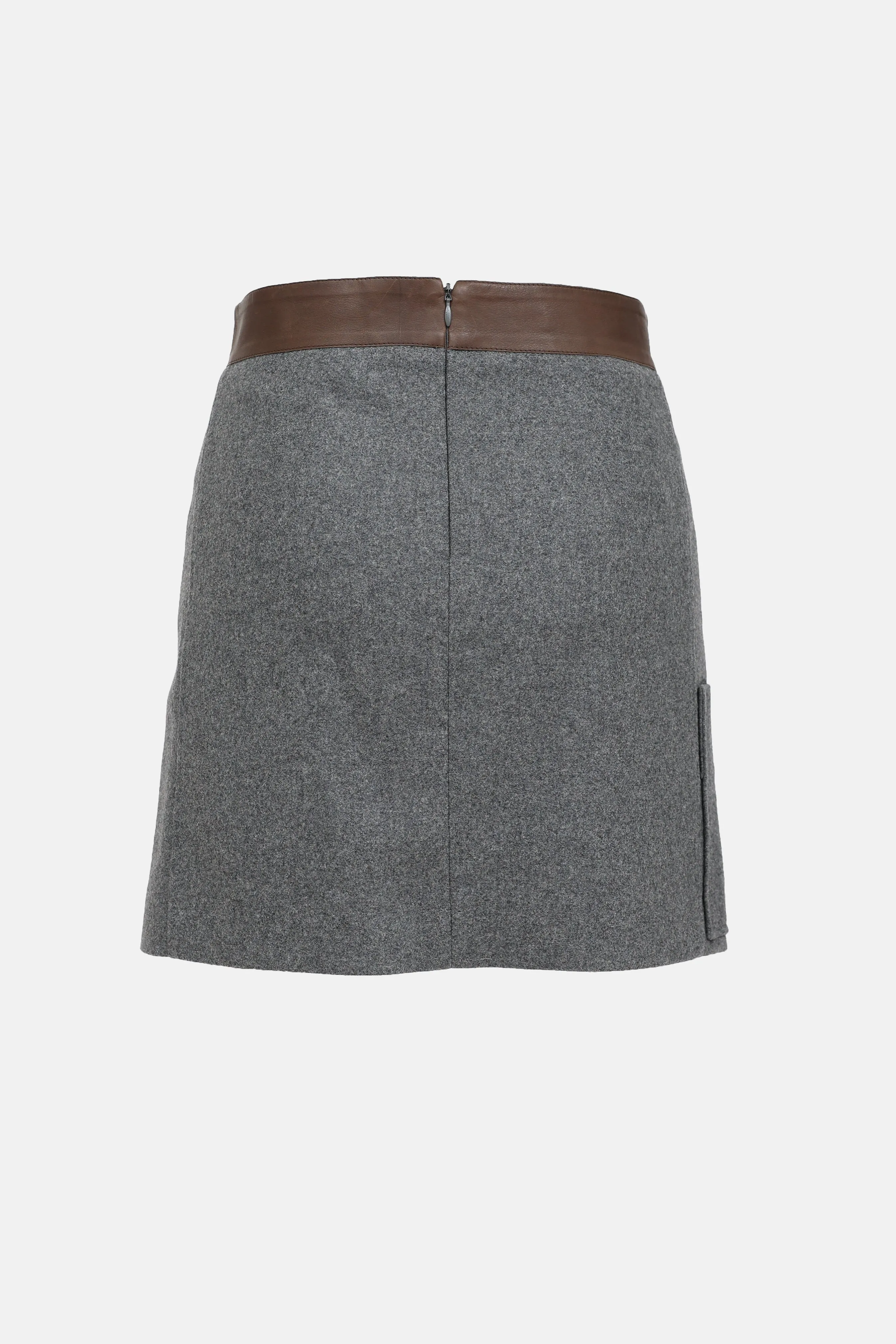 Wool Midi Skirt sold by VSP Consignment product image thumbnail 2