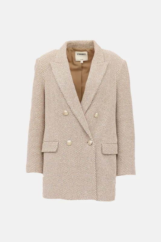 Tweed Metallic Blazer sold by VSP Consignment