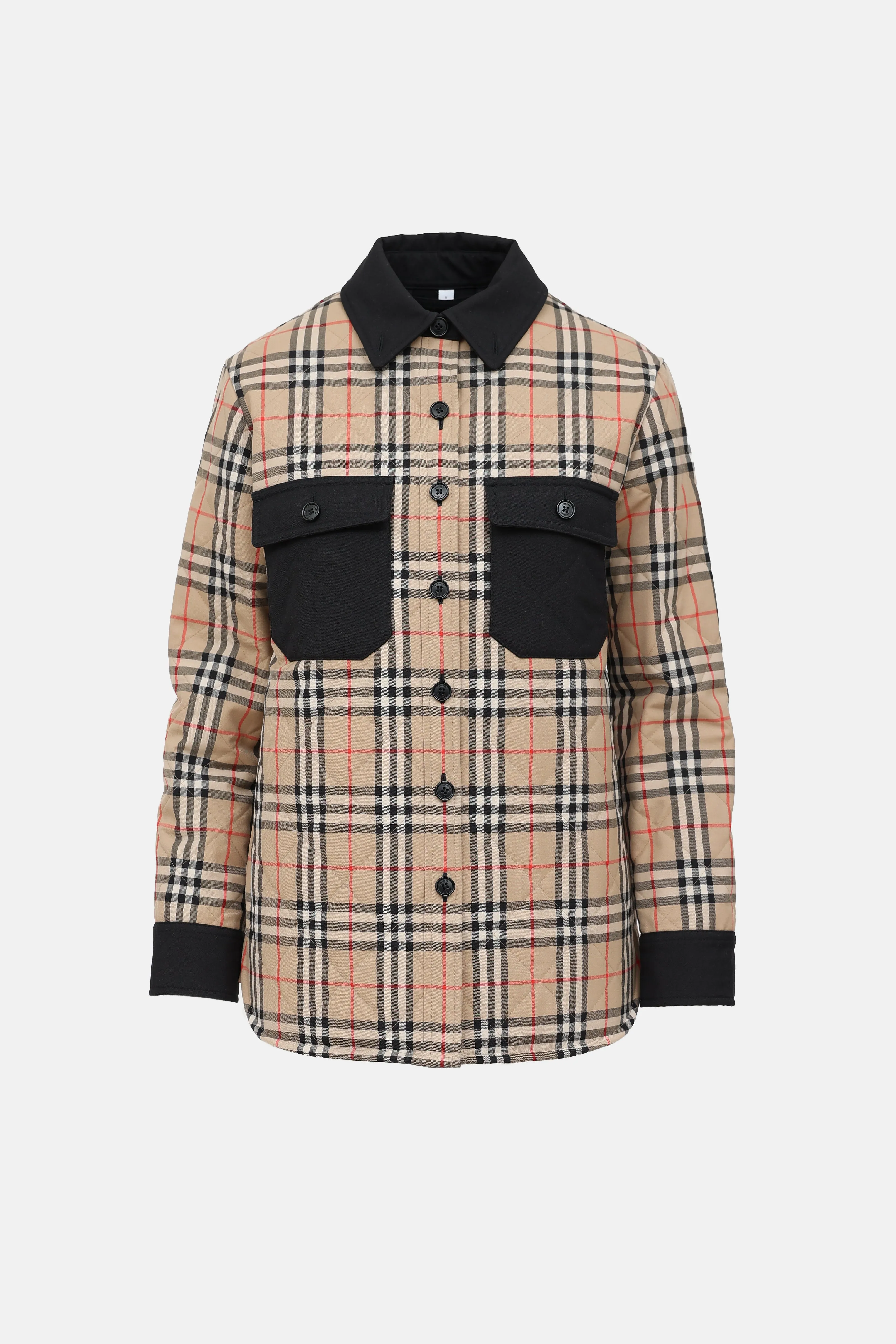 Nova Check Shirt Jacket sold by VSP Consignment