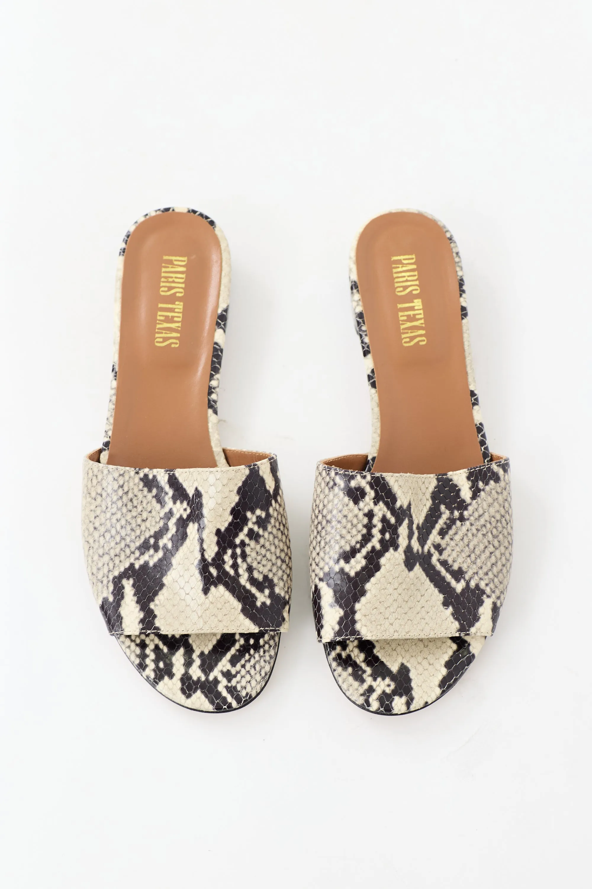 Printed Leather Slide sold by VSP Consignment product image thumbnail 2